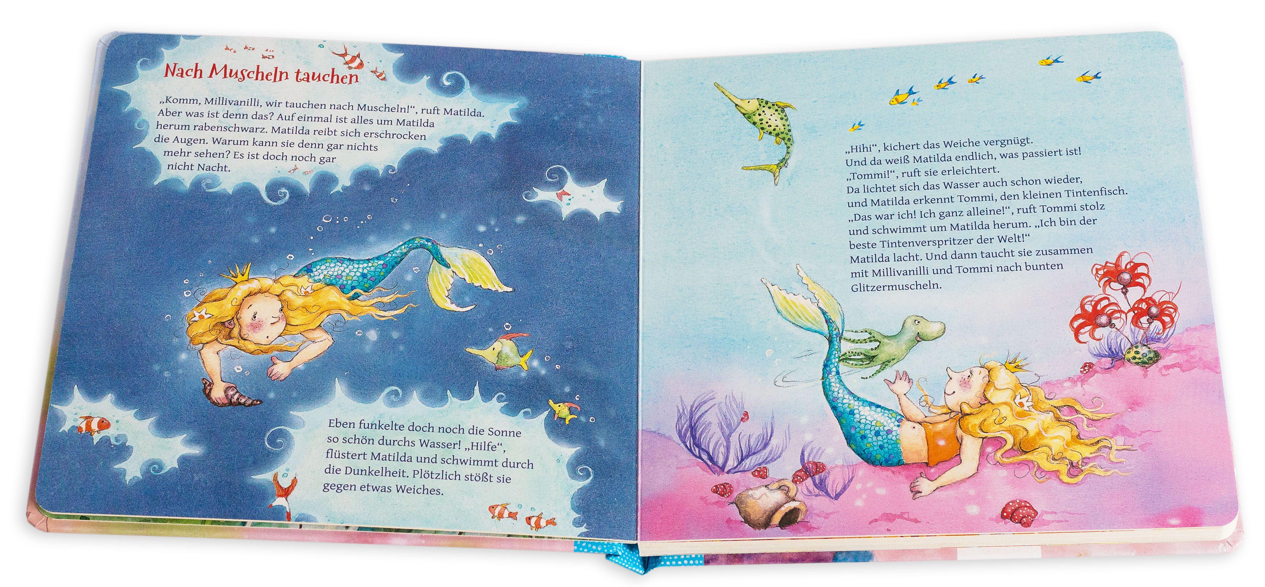 Beispielinhalt (Bild) Matilda, die kleine Meerjungfrau. Allererste Vorlesegeschichten