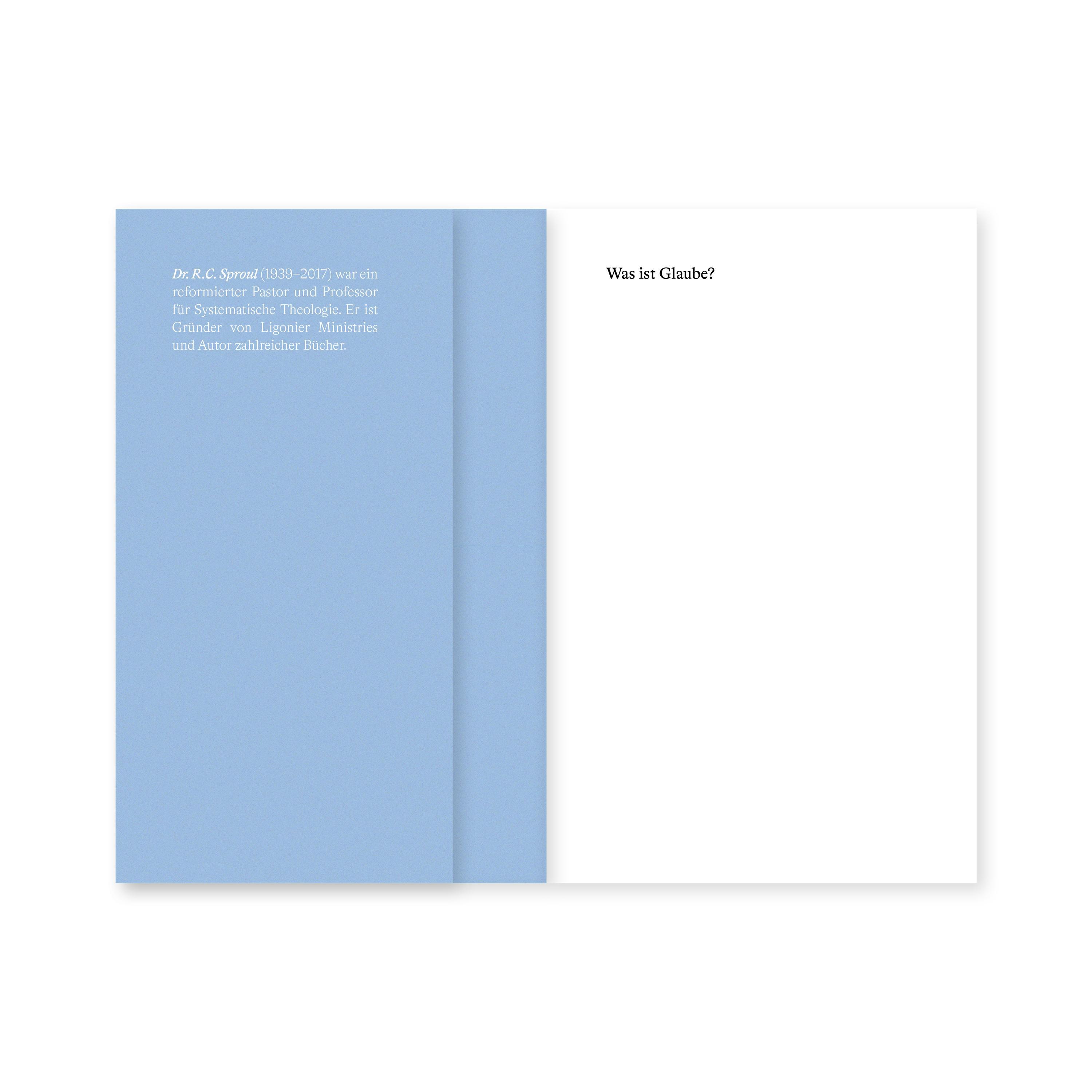 Beispielinhalt (Bild) Was ist Glaube?