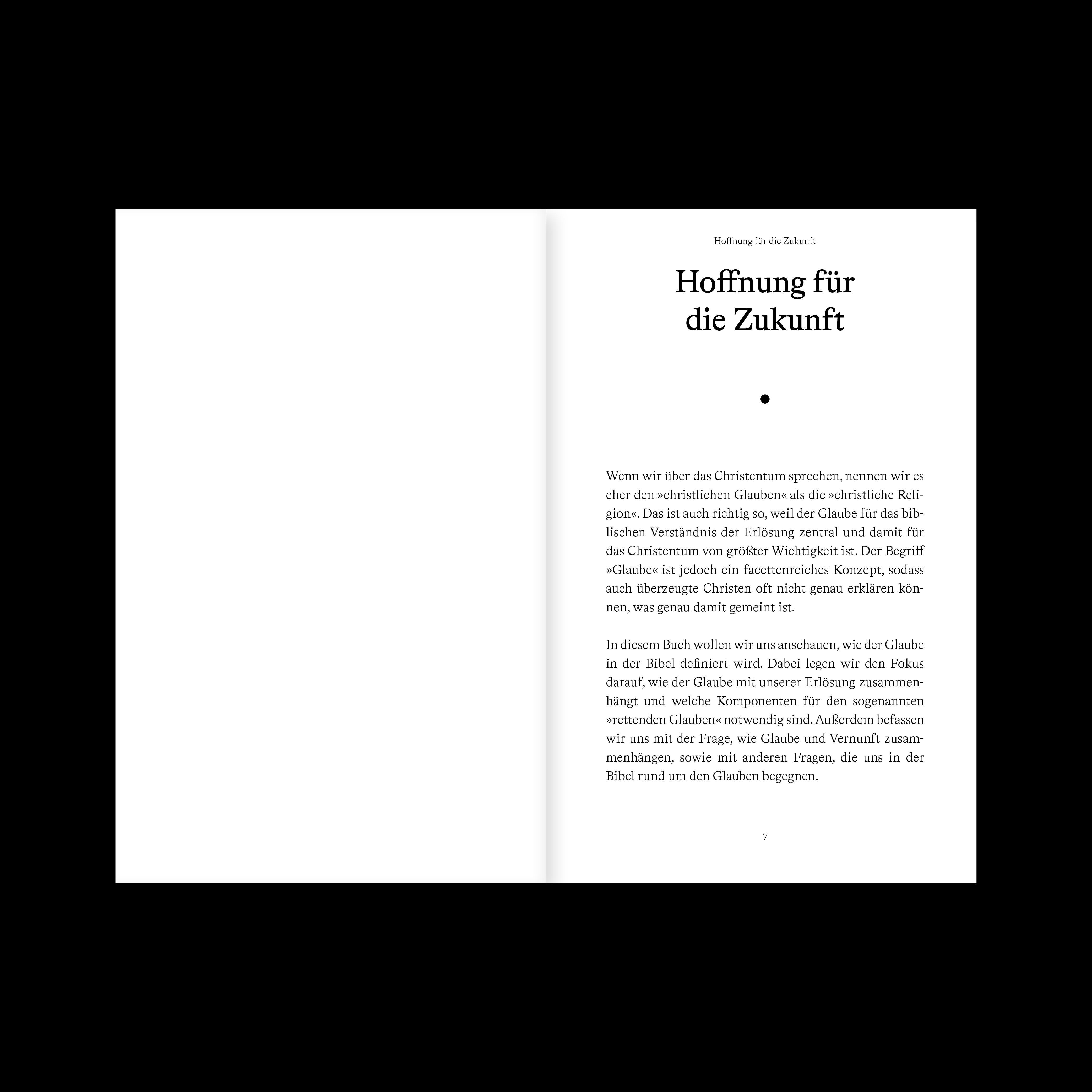 Beispielinhalt (Bild) Was ist Glaube?