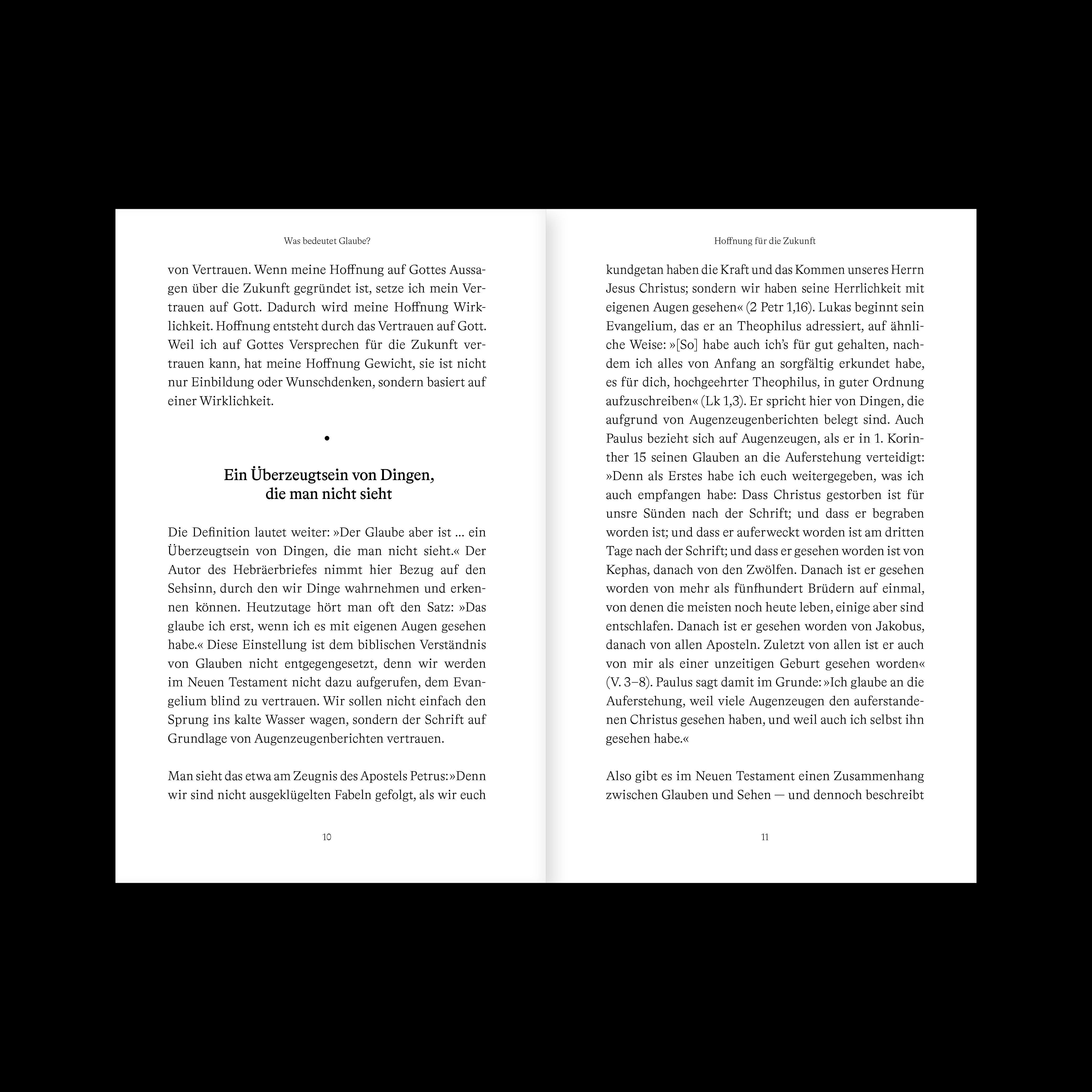 Beispielinhalt (Bild) Was ist Glaube?