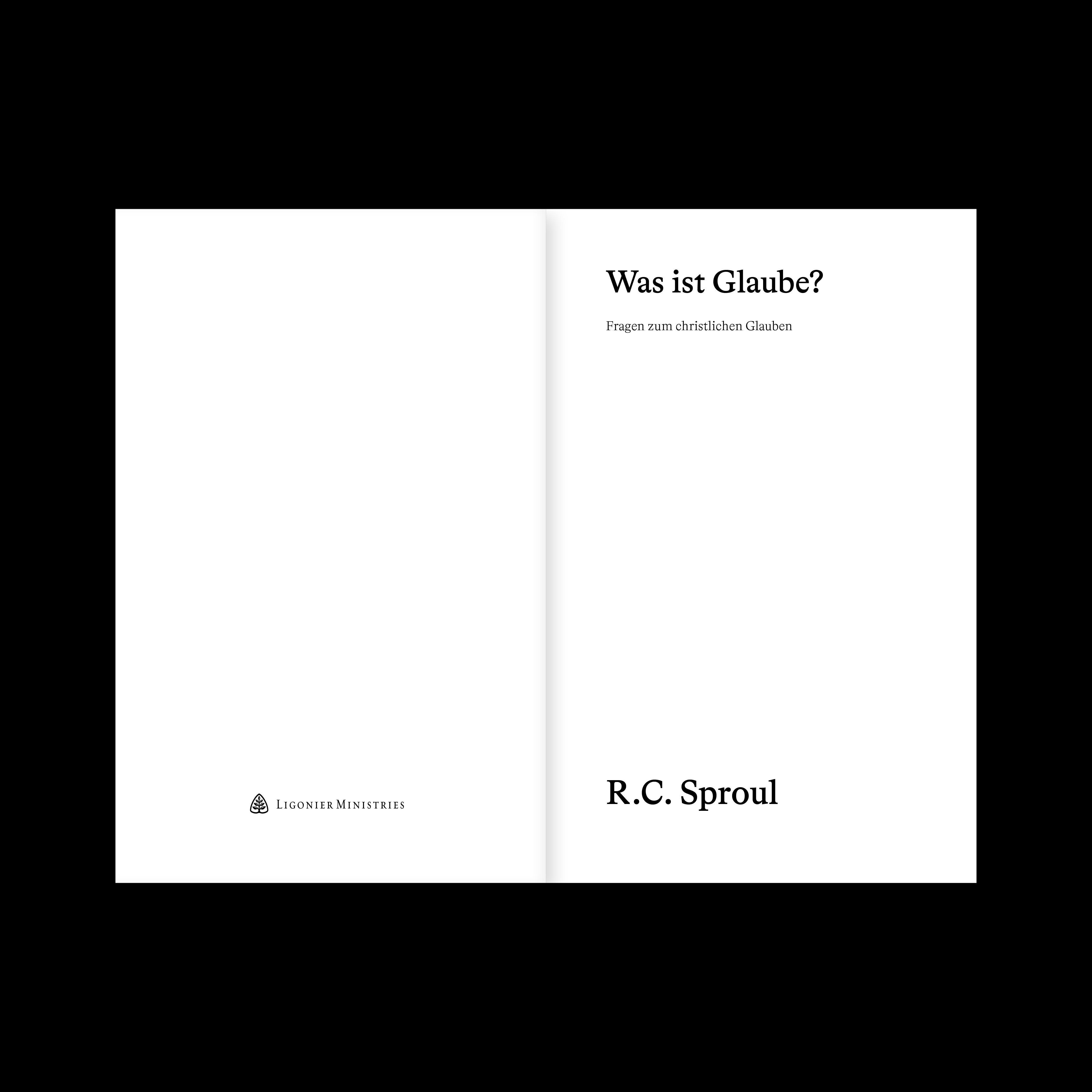 Beispielinhalt (Bild) Was ist Glaube?