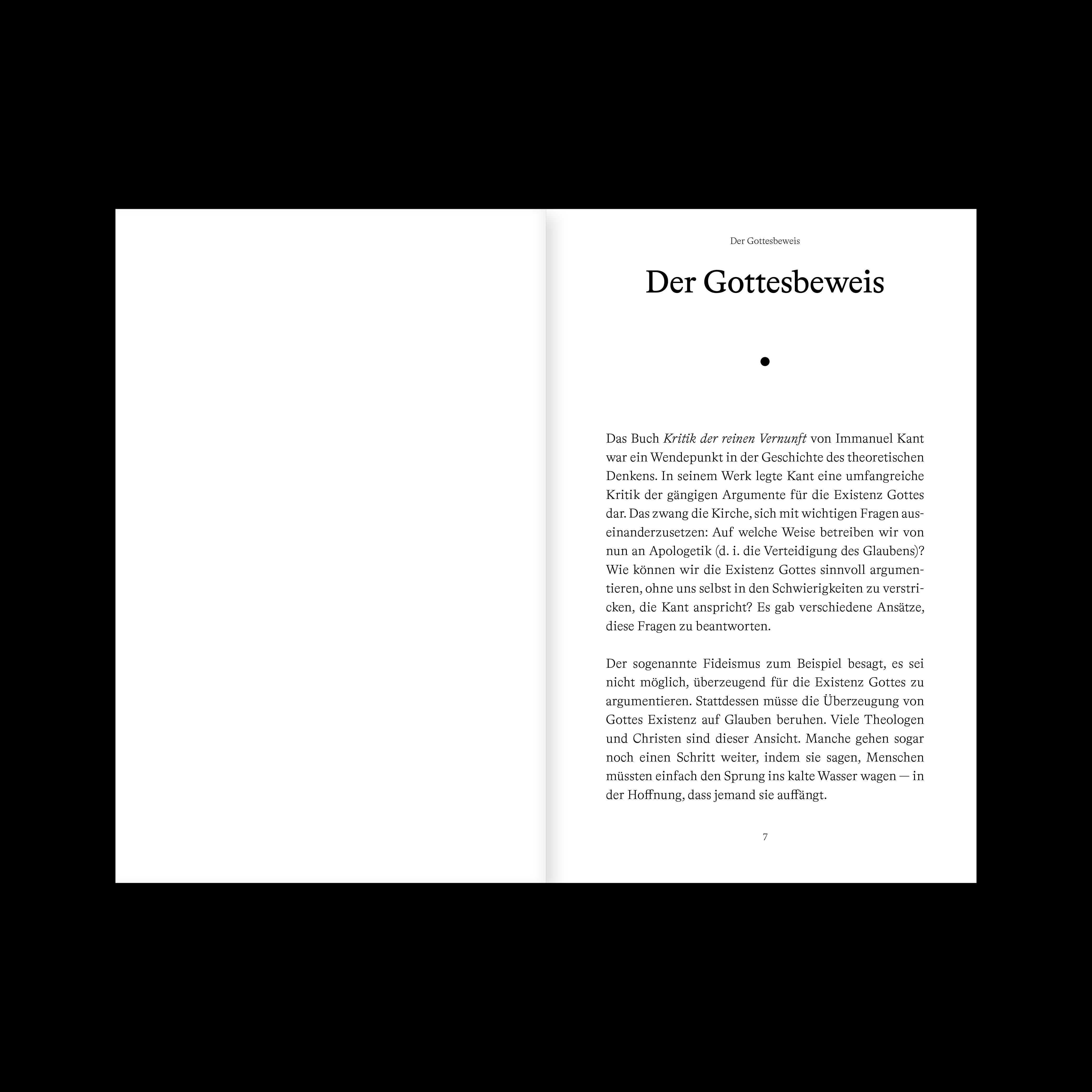 Beispielinhalt (Bild) Gibt es Gott?