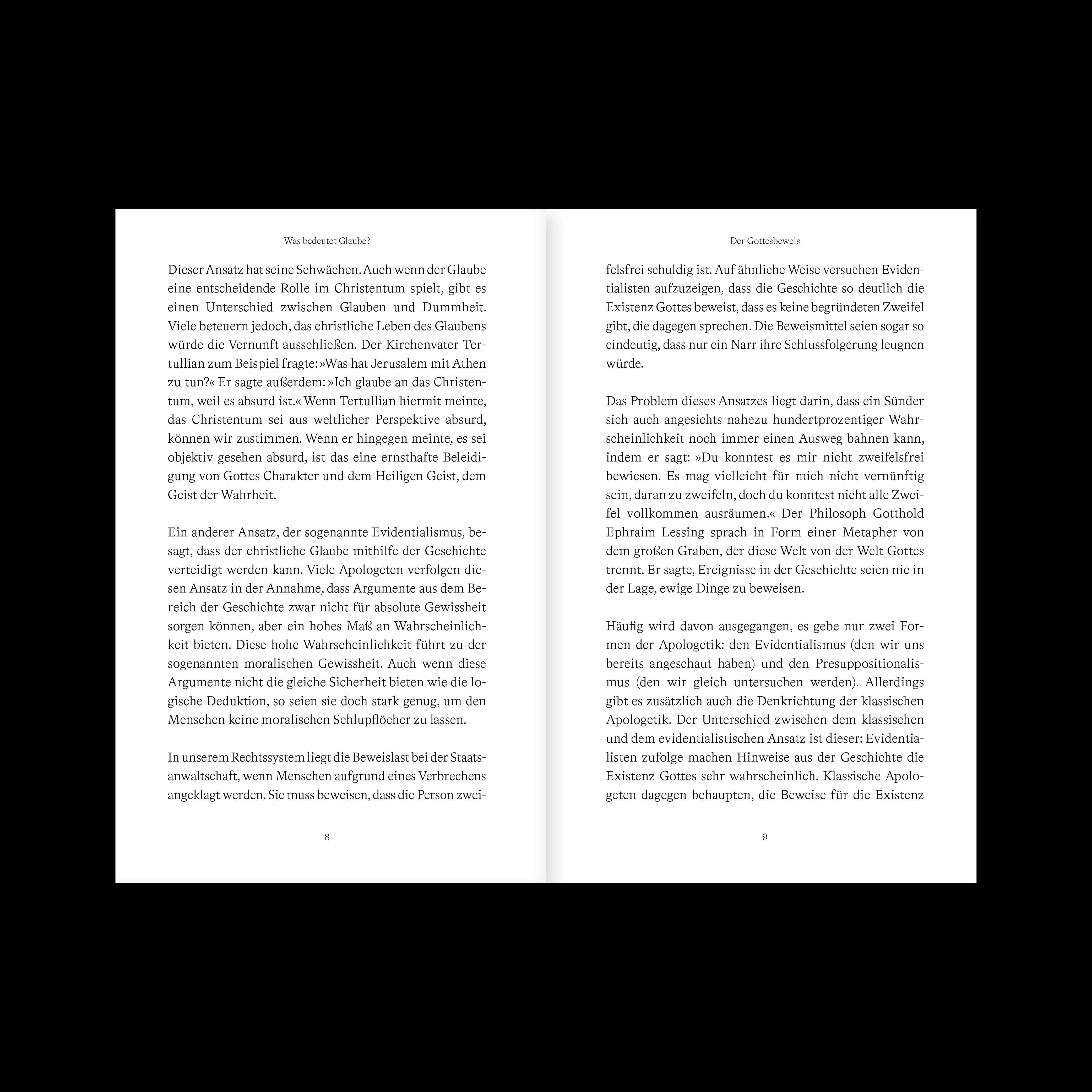 Beispielinhalt (Bild) Gibt es Gott?