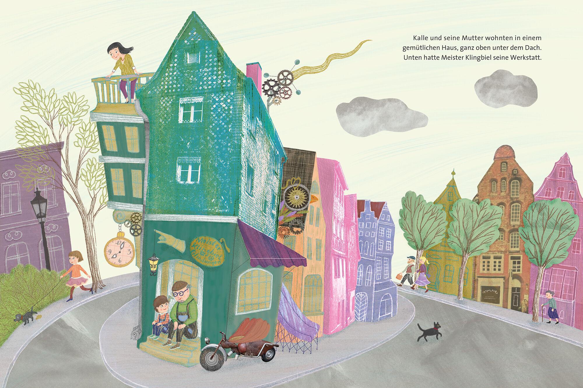 Beispielinhalt (Bild) Kalle und Meister Klingbiel oder wie klingt Freundschaft