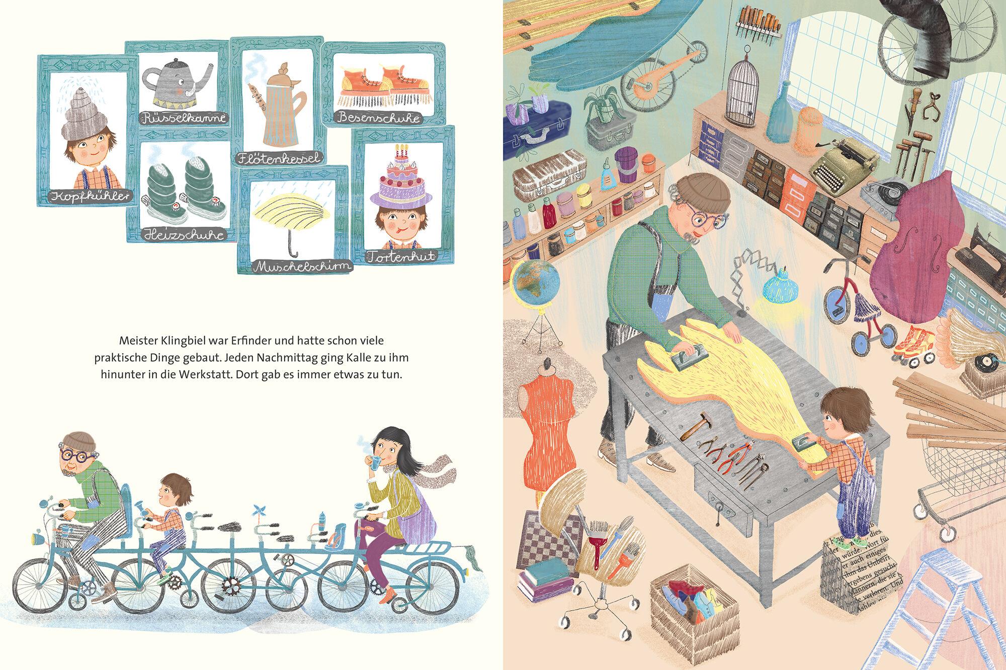 Beispielinhalt (Bild) Kalle und Meister Klingbiel oder wie klingt Freundschaft