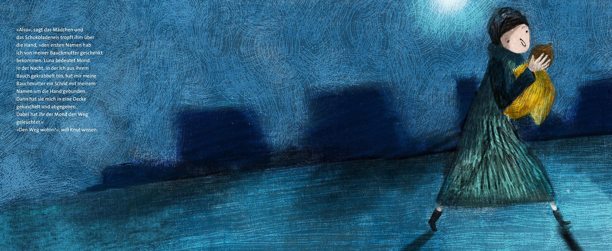 Beispielinhalt (Bild) Das Mädchen mit den vier Namen