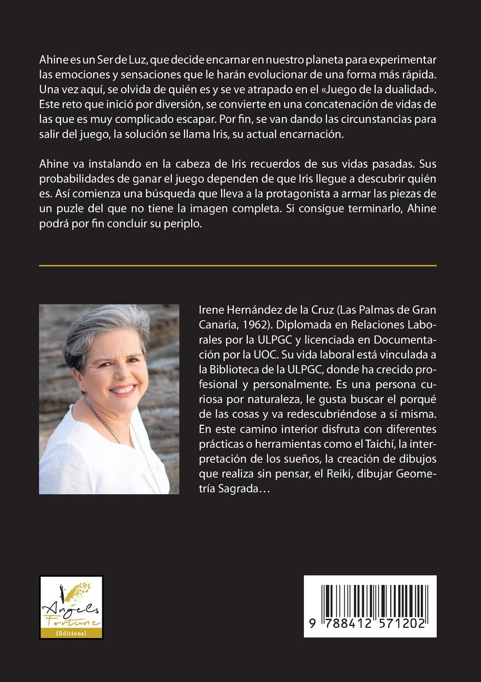 Rückseitencover Soy Luz en el Amor. Memorias de Ahine