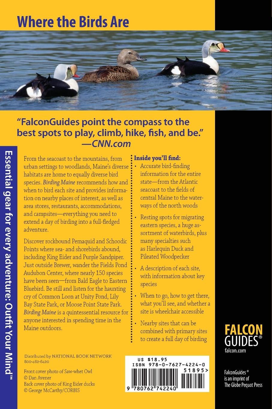 Rückseitencover Birding Maine