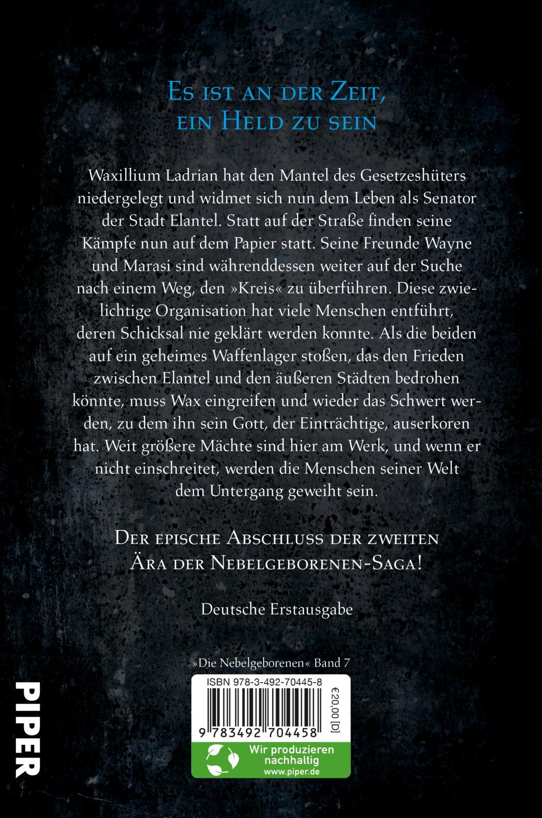 Rückseitencover Metall der Götter