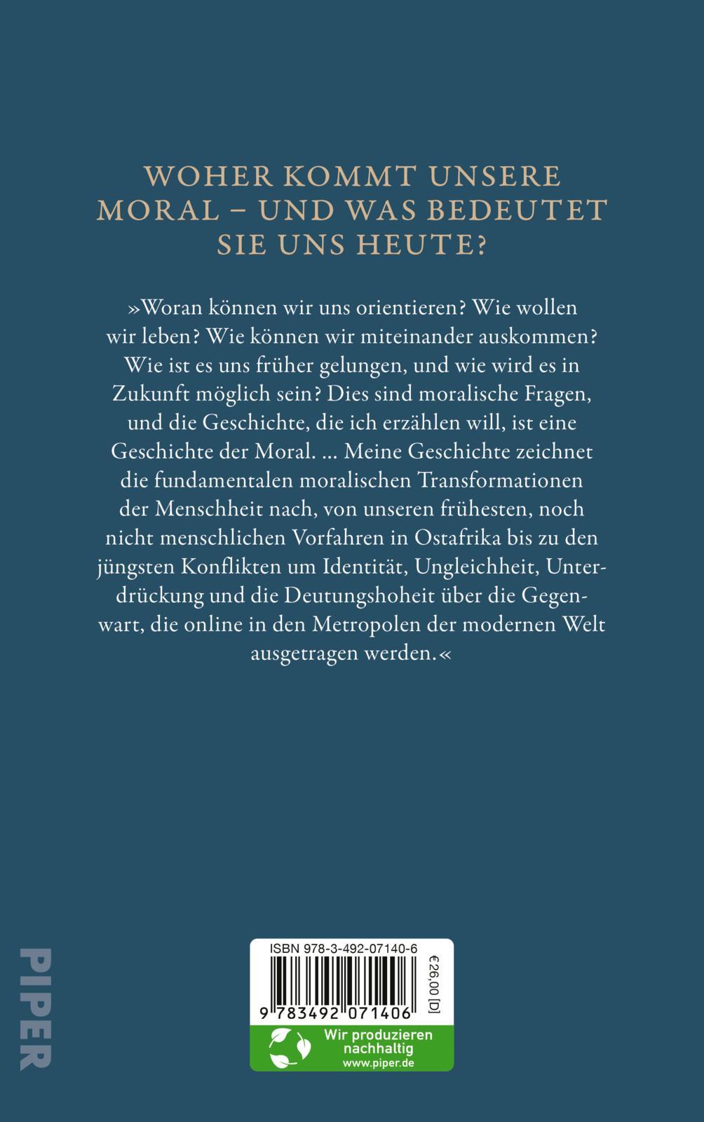 Rückseitencover Moral