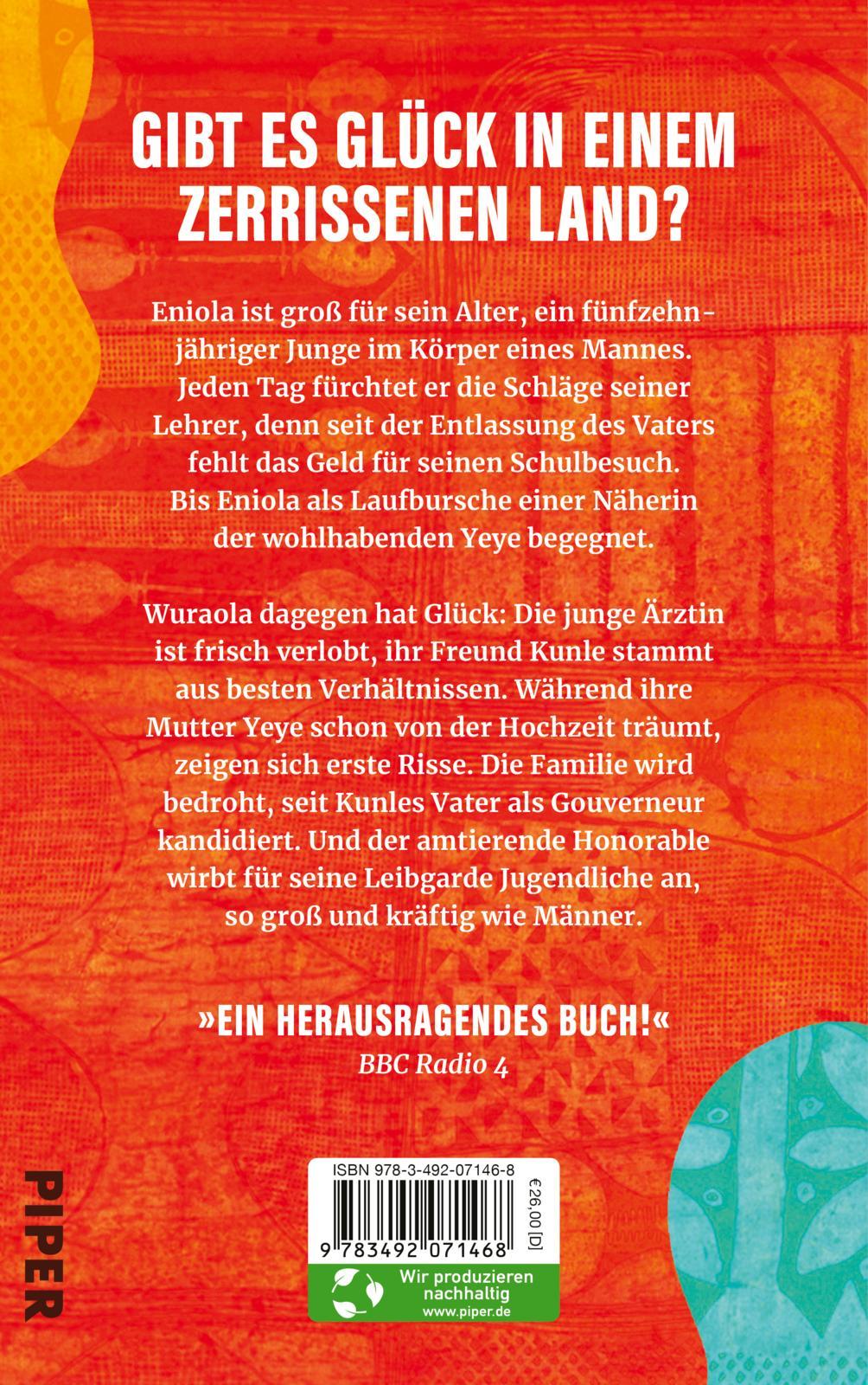 Rückseitencover Das Glück hat seine Zeit