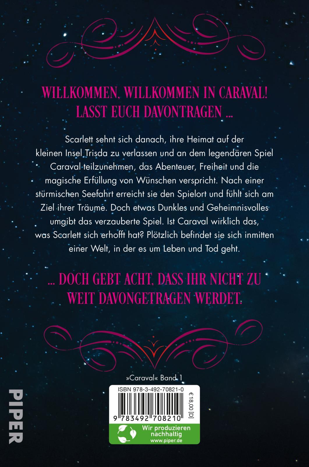 Rückseitencover Caraval
