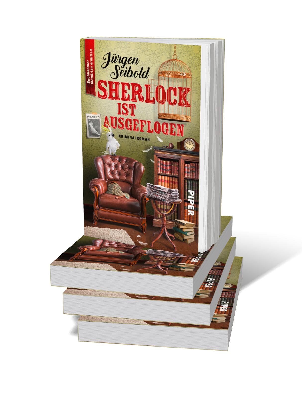 Beispielinhalt (Bild) Sherlock ist ausgeflogen