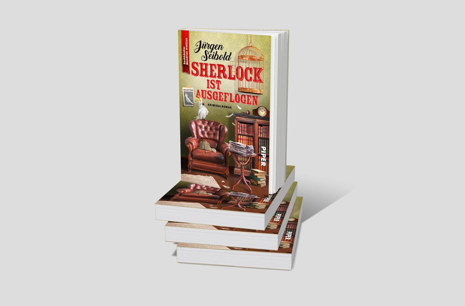 Beispielinhalt (Bild) Sherlock ist ausgeflogen