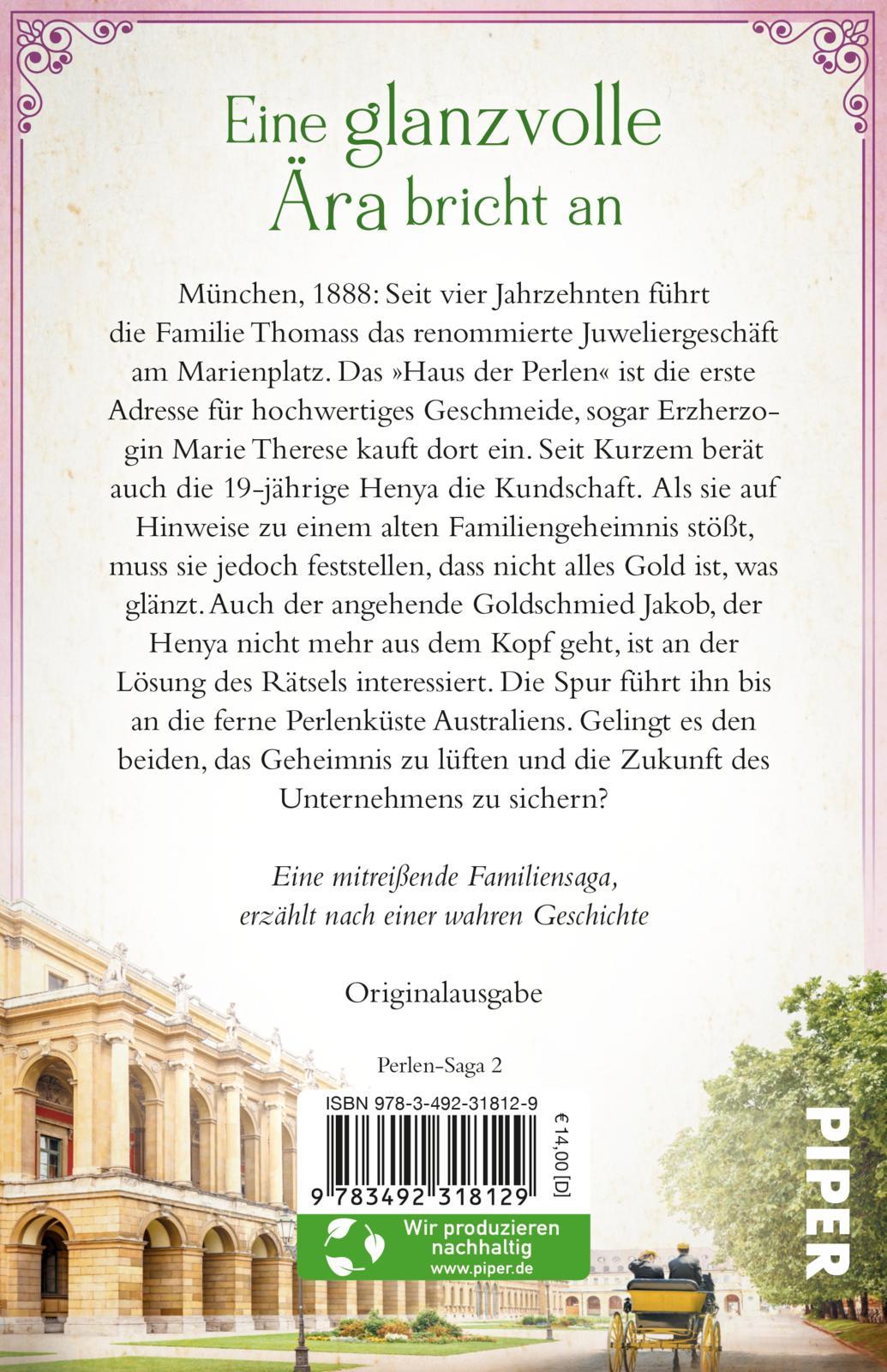 Rückseitencover Das Haus der Perlen - Glanz des Glücks