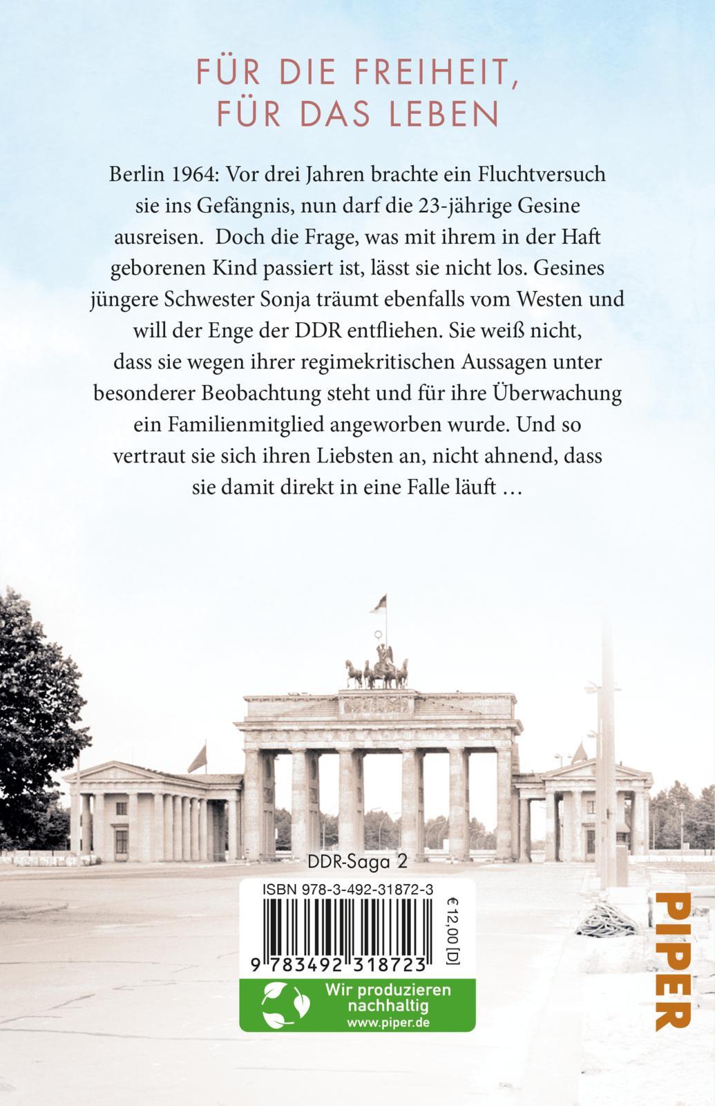 Rückseitencover Geteiltes Land - Zwischen Verlust und Liebe