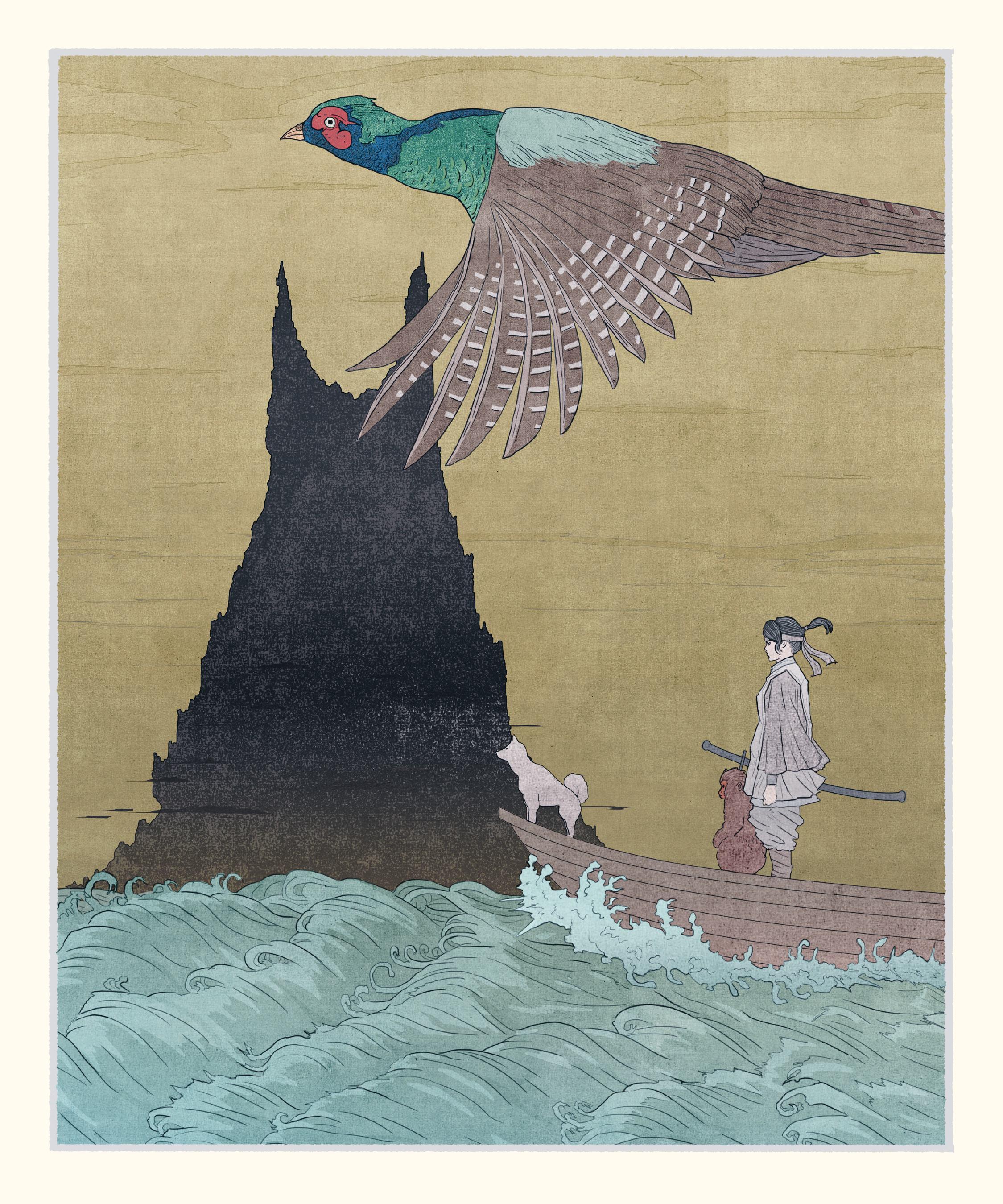 Beispielinhalt (Bild) Märchen aus Japan