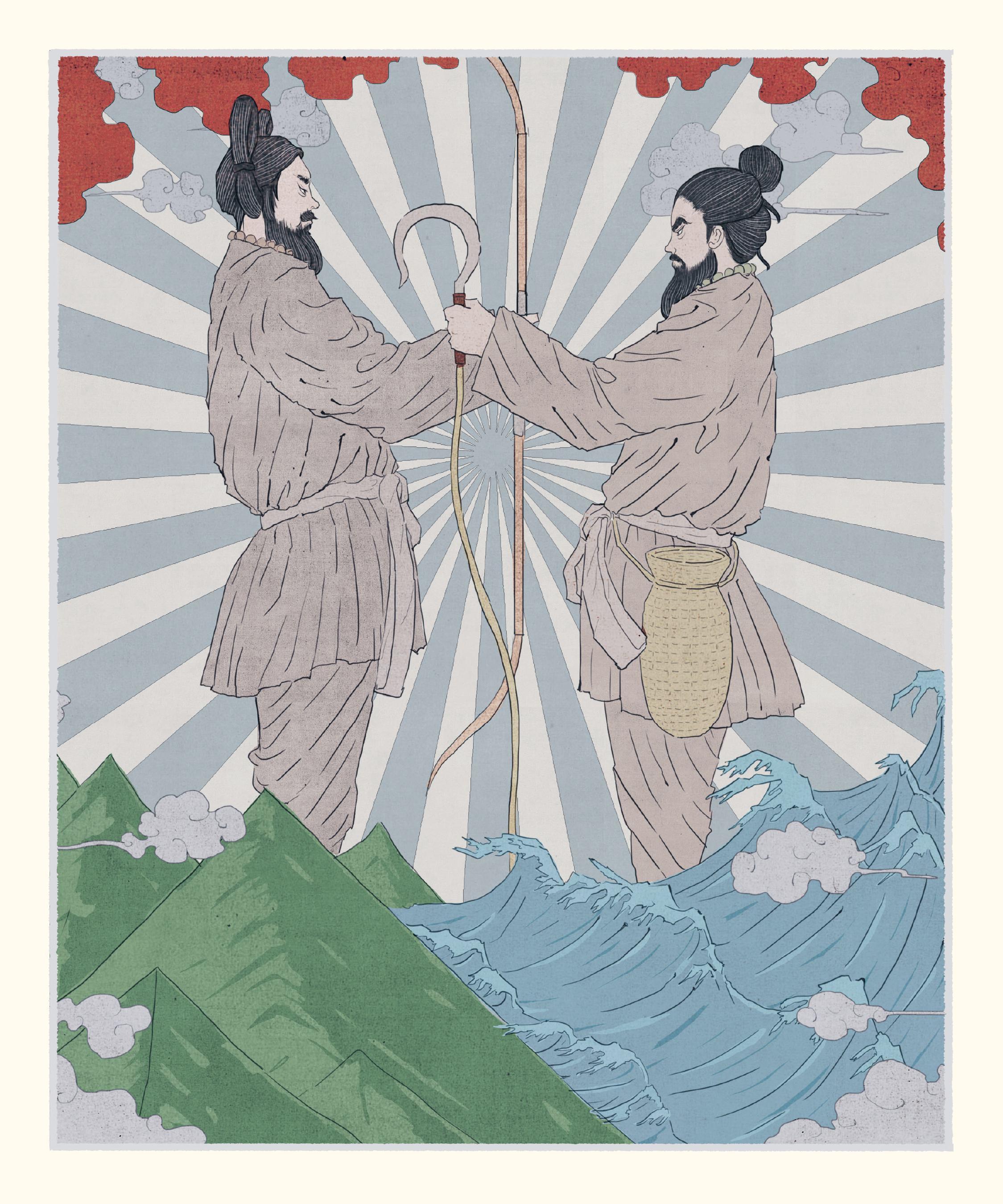 Beispielinhalt (Bild) Märchen aus Japan