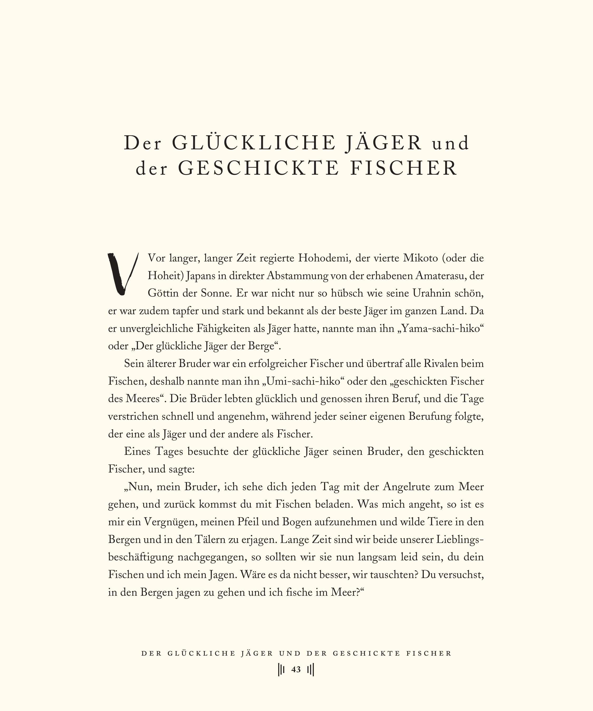 Beispielinhalt (Bild) Märchen aus Japan