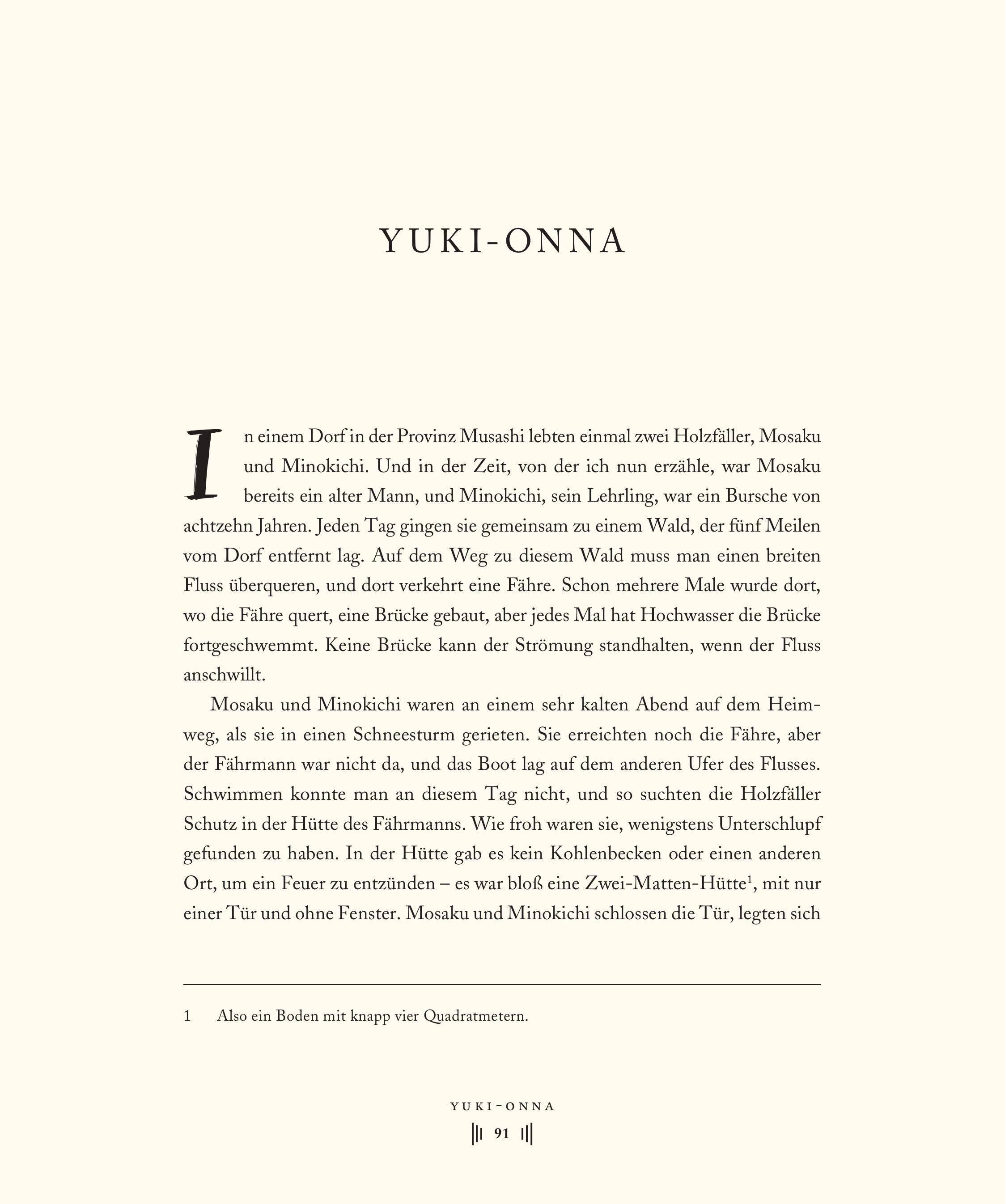 Beispielinhalt (Bild) Märchen aus Japan