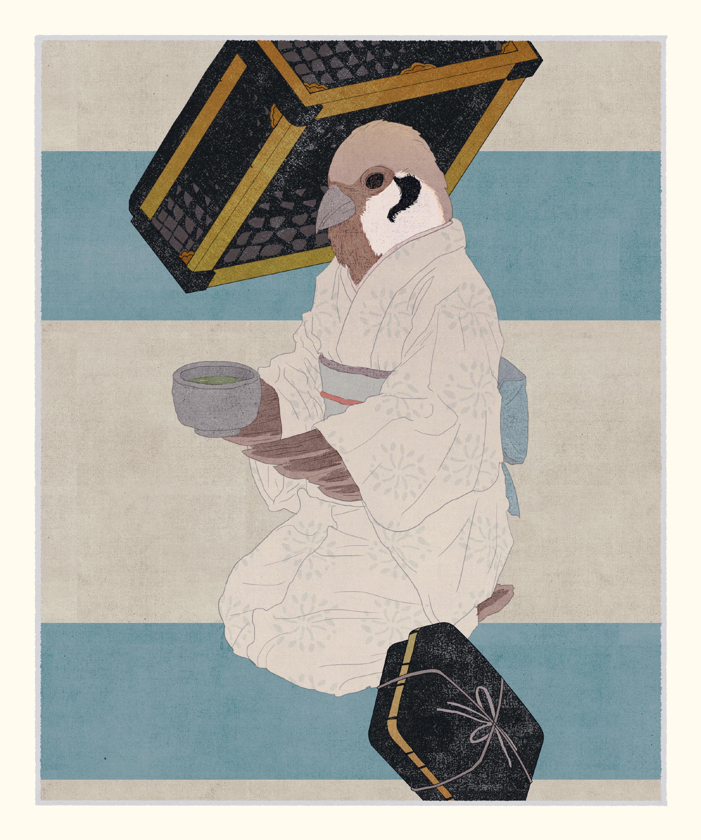 Beispielinhalt (Bild) Märchen aus Japan