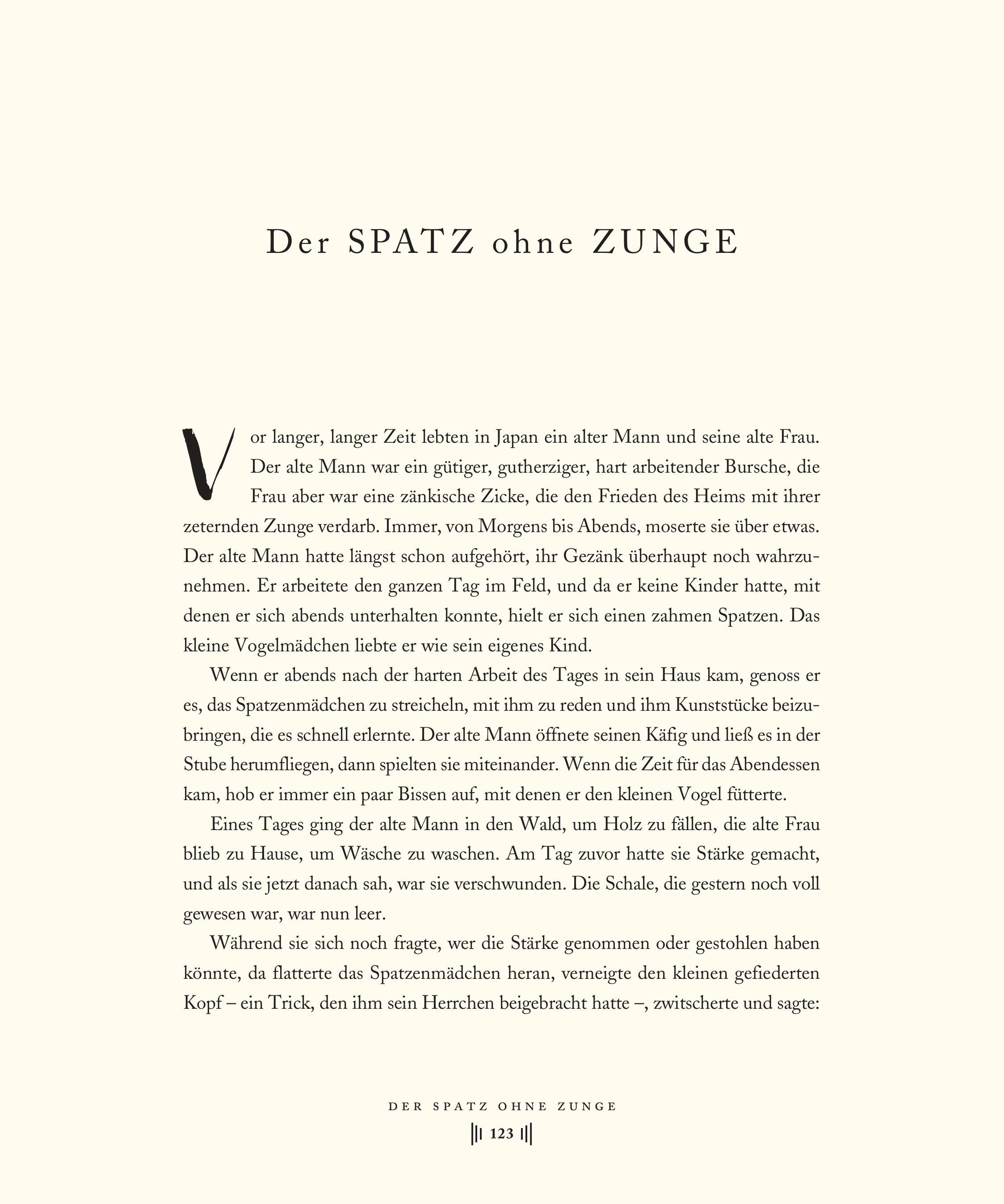 Beispielinhalt (Bild) Märchen aus Japan