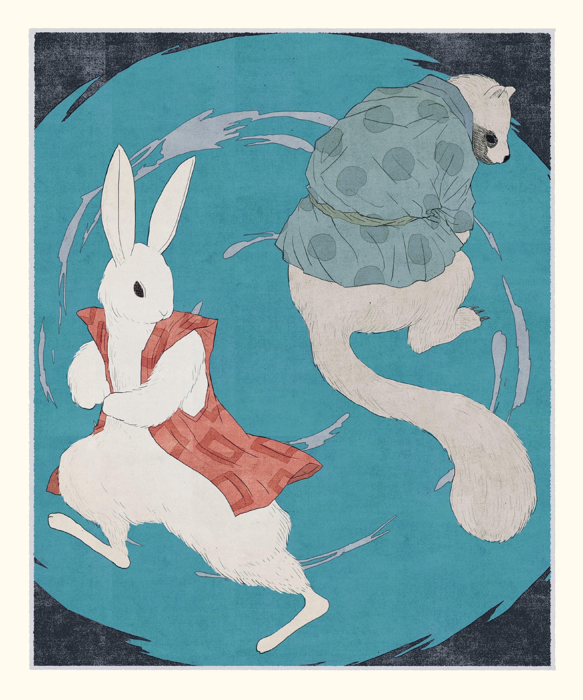 Beispielinhalt (Bild) Märchen aus Japan