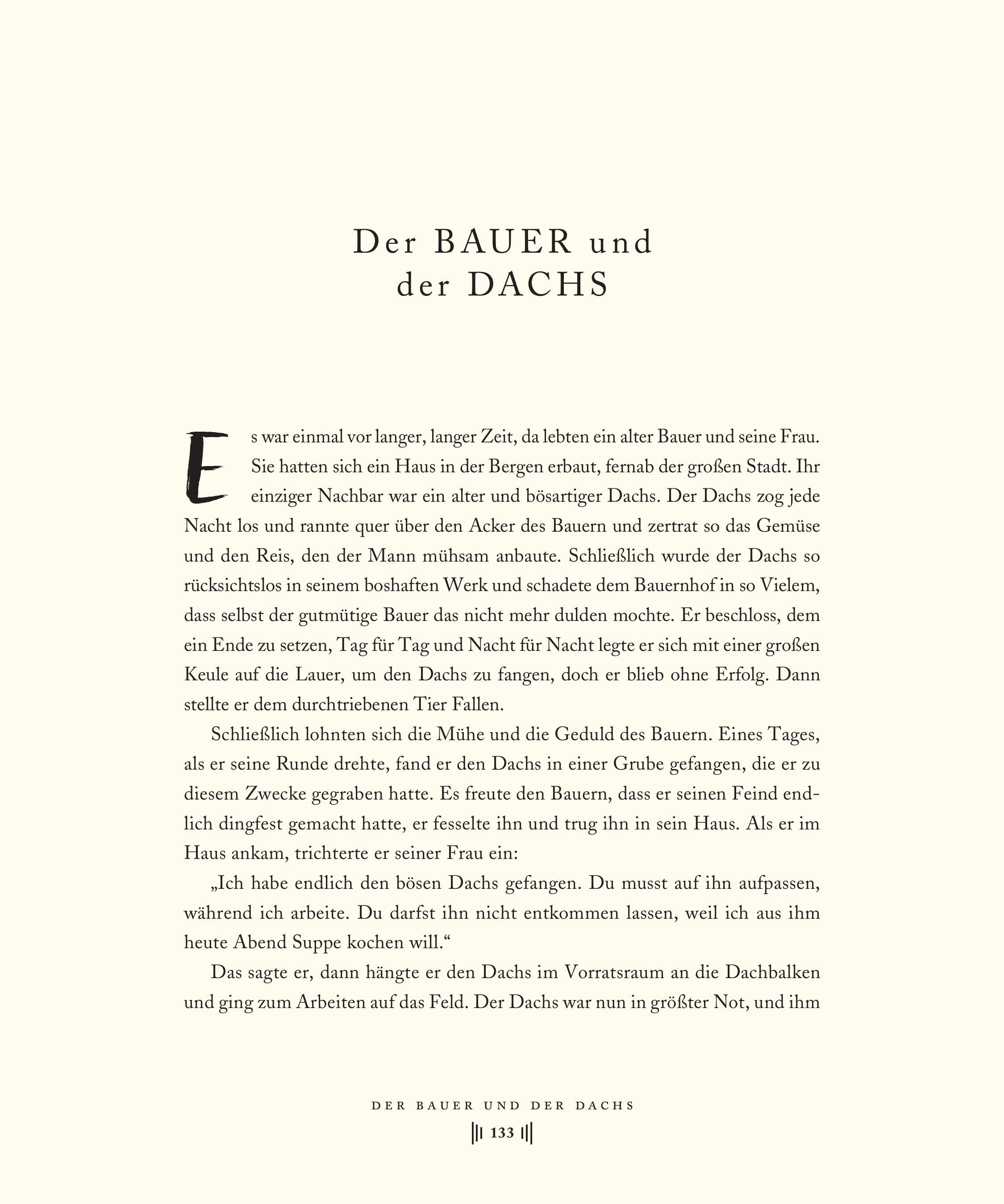 Beispielinhalt (Bild) Märchen aus Japan