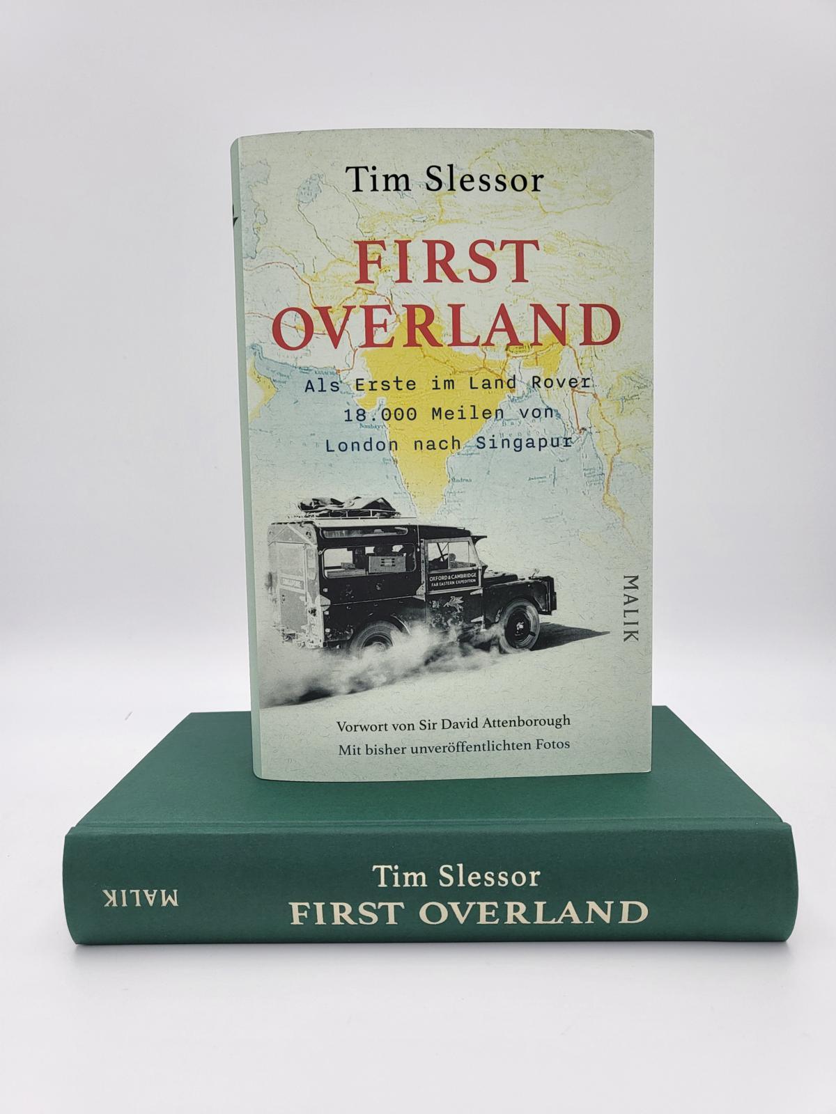 Beispielinhalt (Bild) First Overland. Als Erste im Land Rover 18.000 Meilen von London nach Singapur