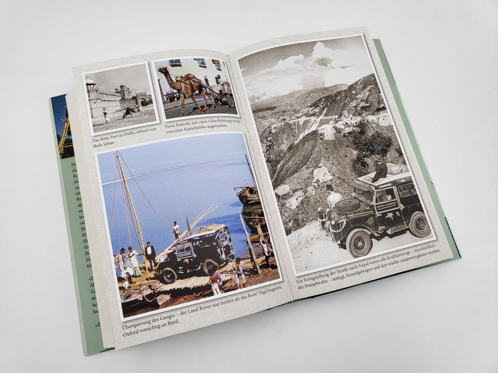 Beispielinhalt (Bild) First Overland. Als Erste im Land Rover 18.000 Meilen von London nach Singapur