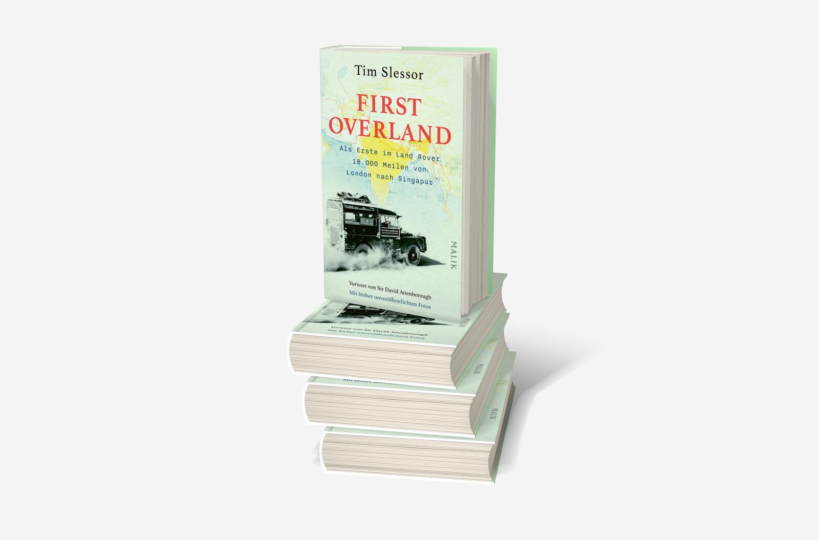 Beispielinhalt (Bild) First Overland. Als Erste im Land Rover 18.000 Meilen von London nach Singapur