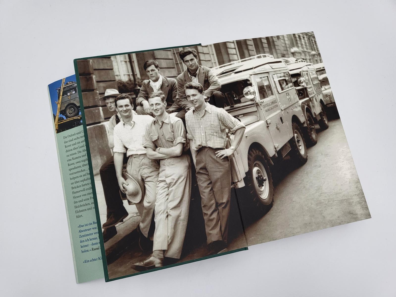 Beispielinhalt (Bild) First Overland. Als Erste im Land Rover 18.000 Meilen von London nach Singapur