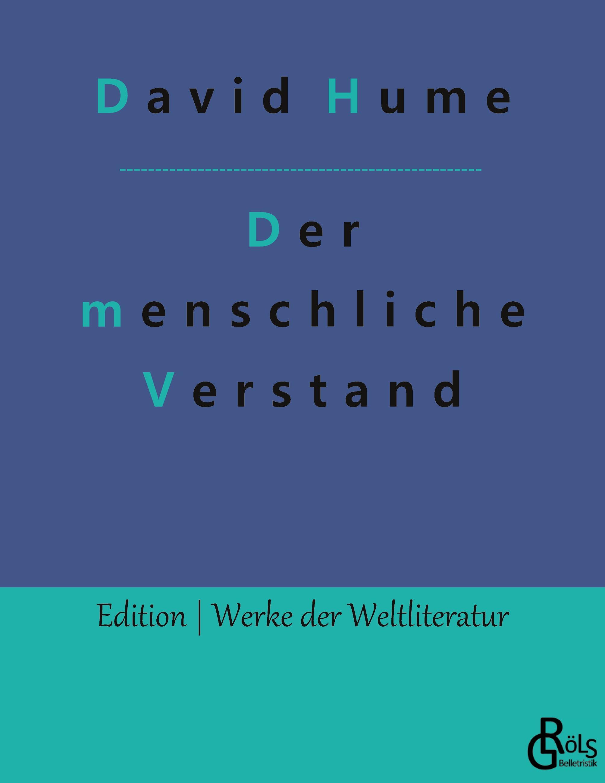 Vorderes Coverbild Eine Untersuchung in Betreff des menschlichen Verstandes