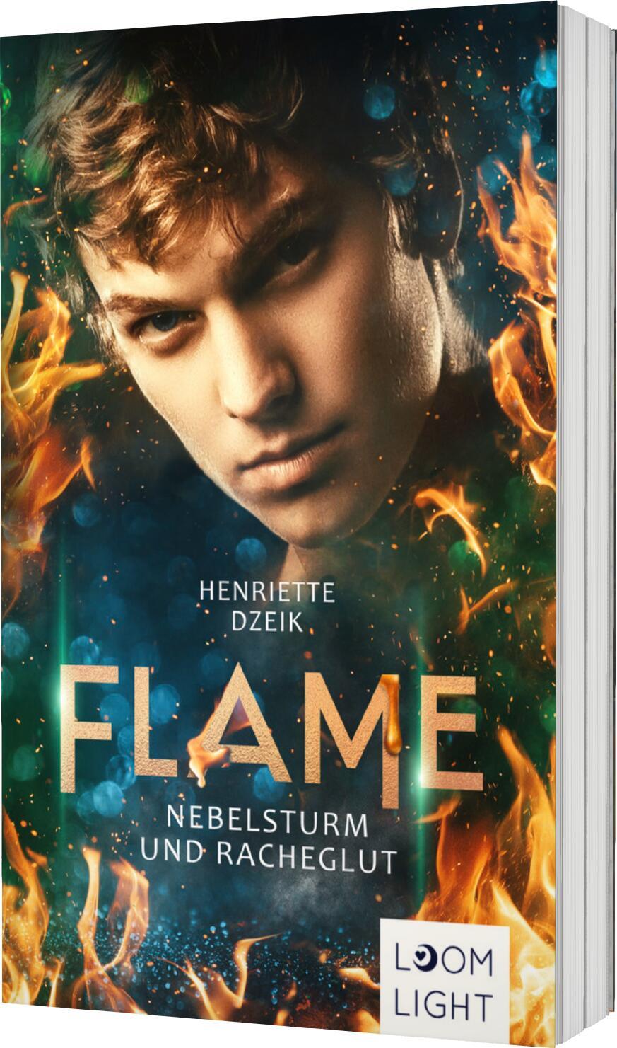 Vorderes Coverbild Flame 4: Nebelsturm und Racheglut