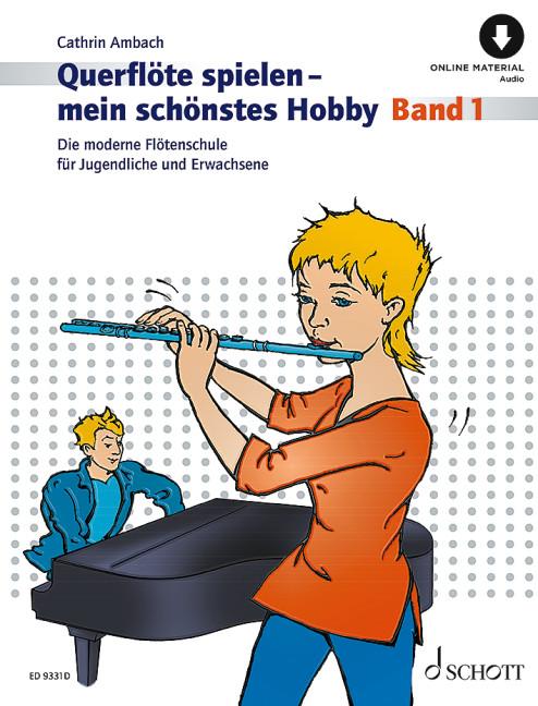 Vorderes Coverbild Querflöte spielen - mein schönstes Hobby