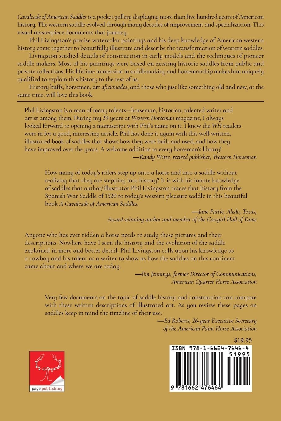 Rückseitencover Cavalcade of American Saddles