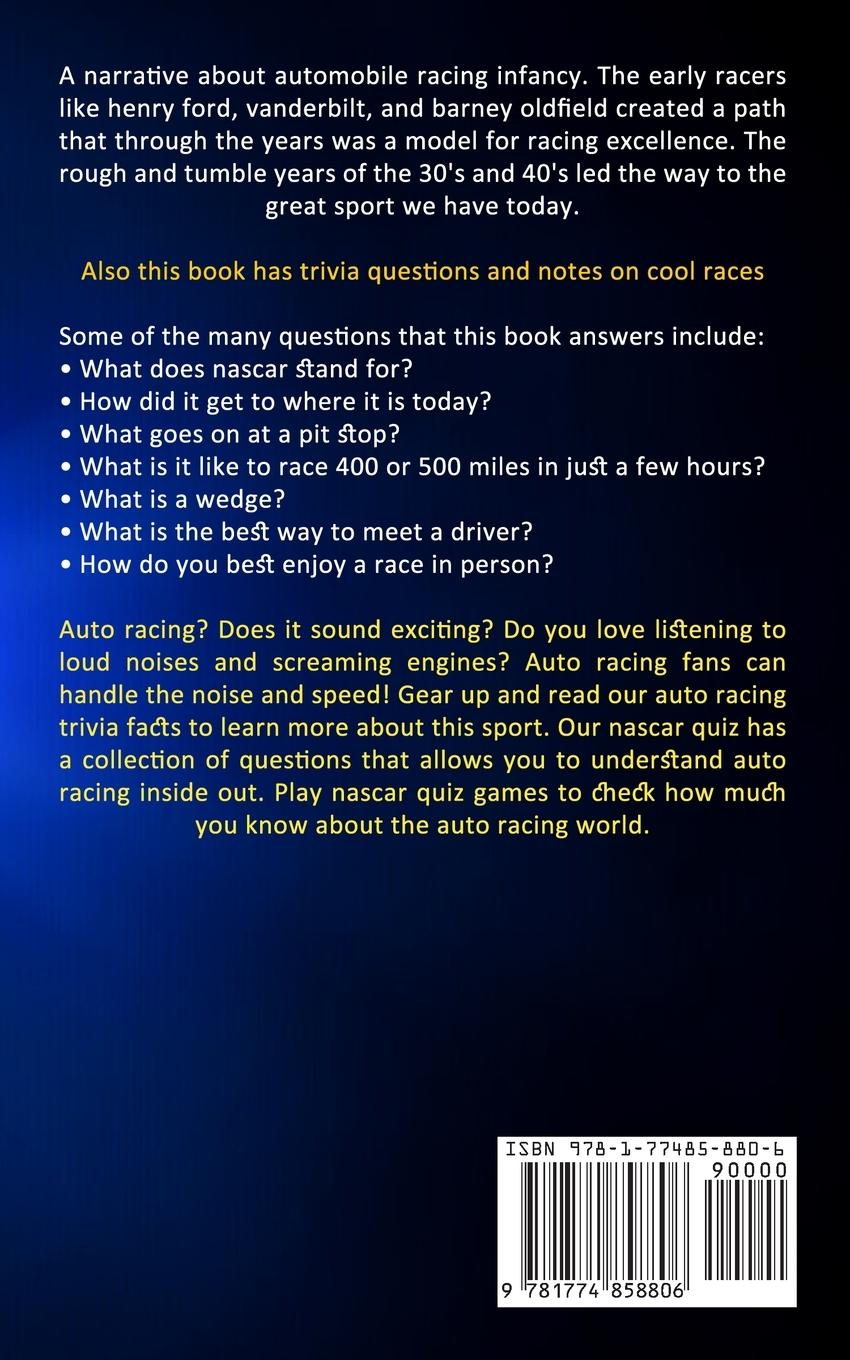Rückseitencover Nascar