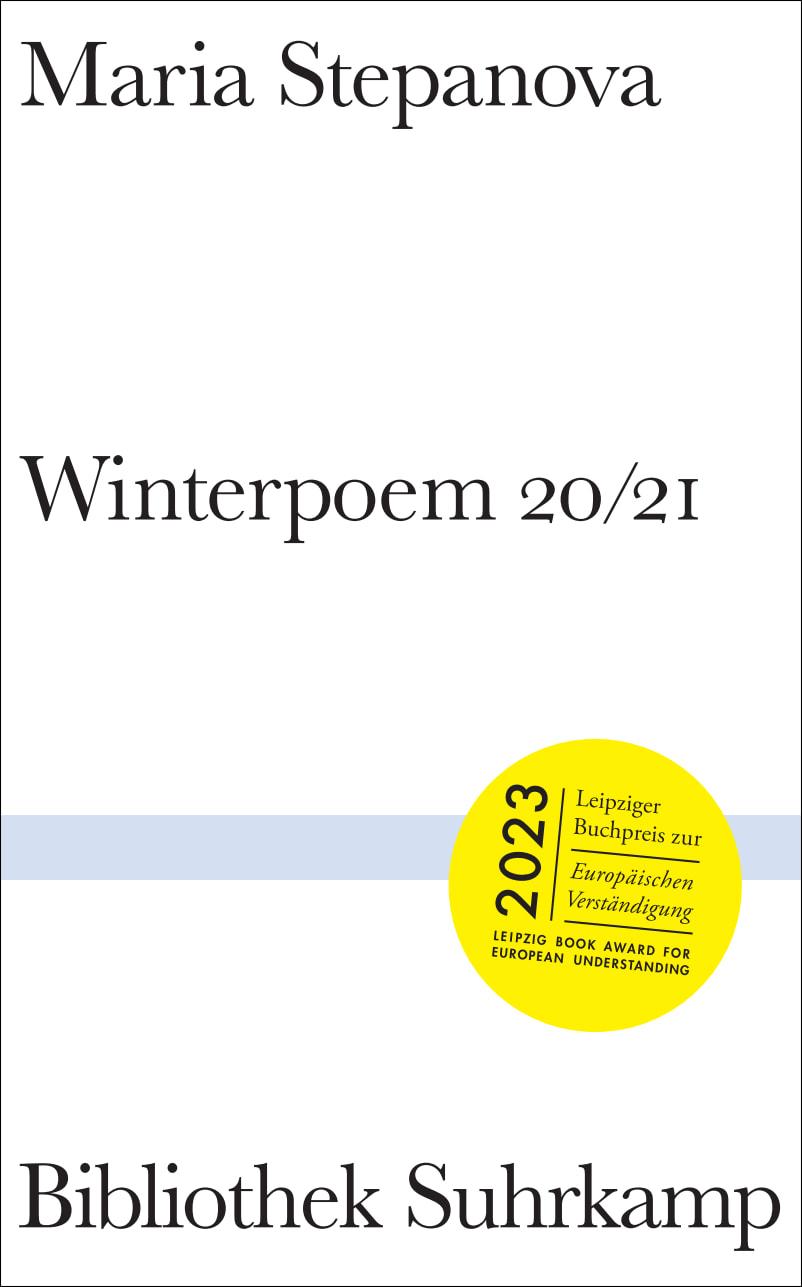 Vorderes Coverbild Winterpoem 20/21