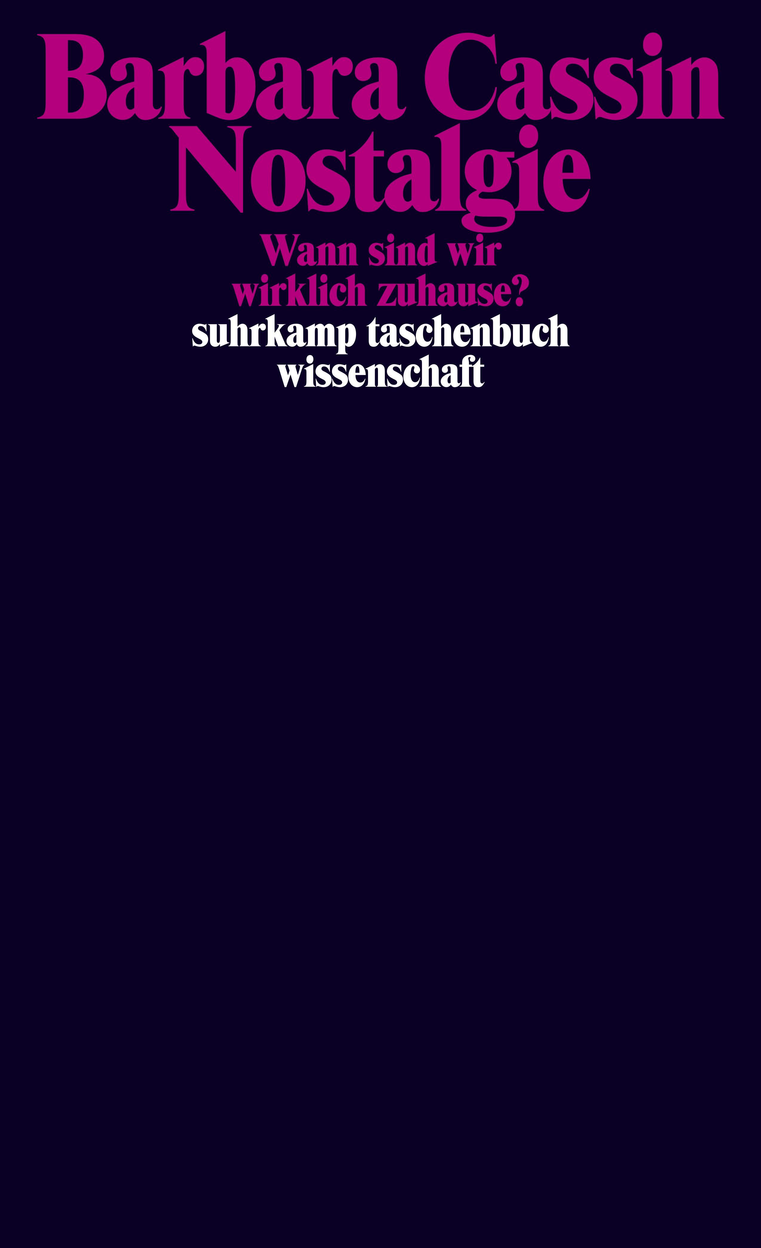 Vorderes Coverbild Nostalgie