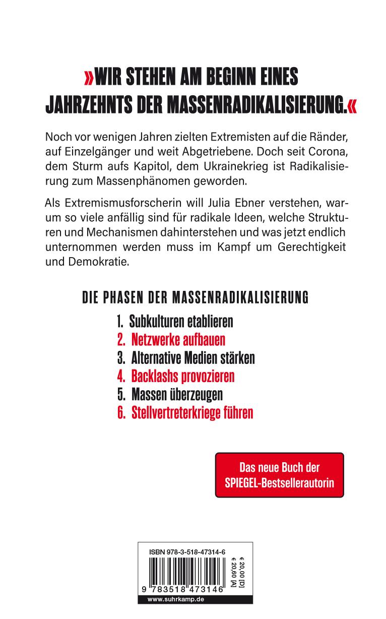 Rückseitencover Massenradikalisierung