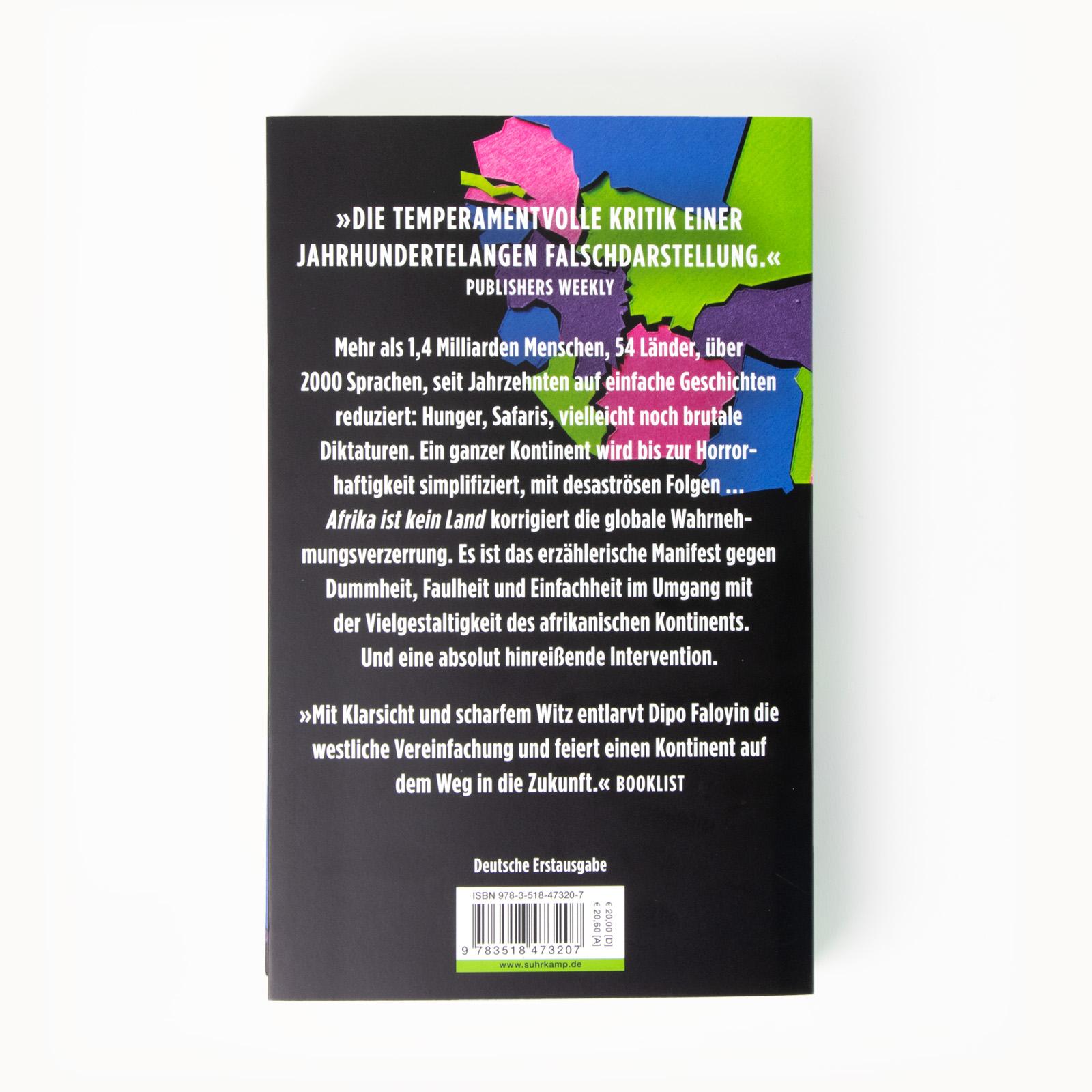 Rückseitencover Afrika ist kein Land