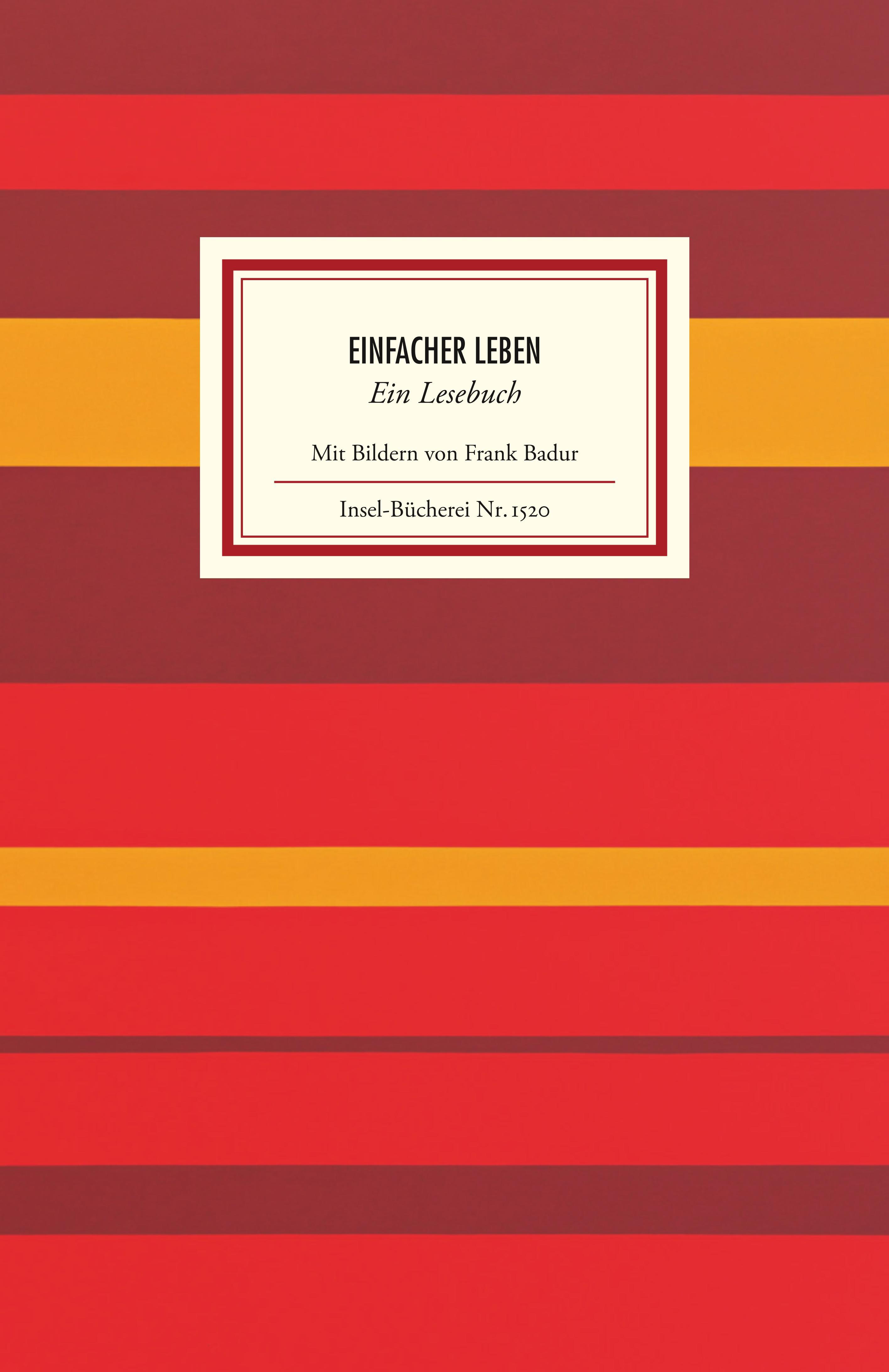 Vorderes Coverbild Einfacher leben
