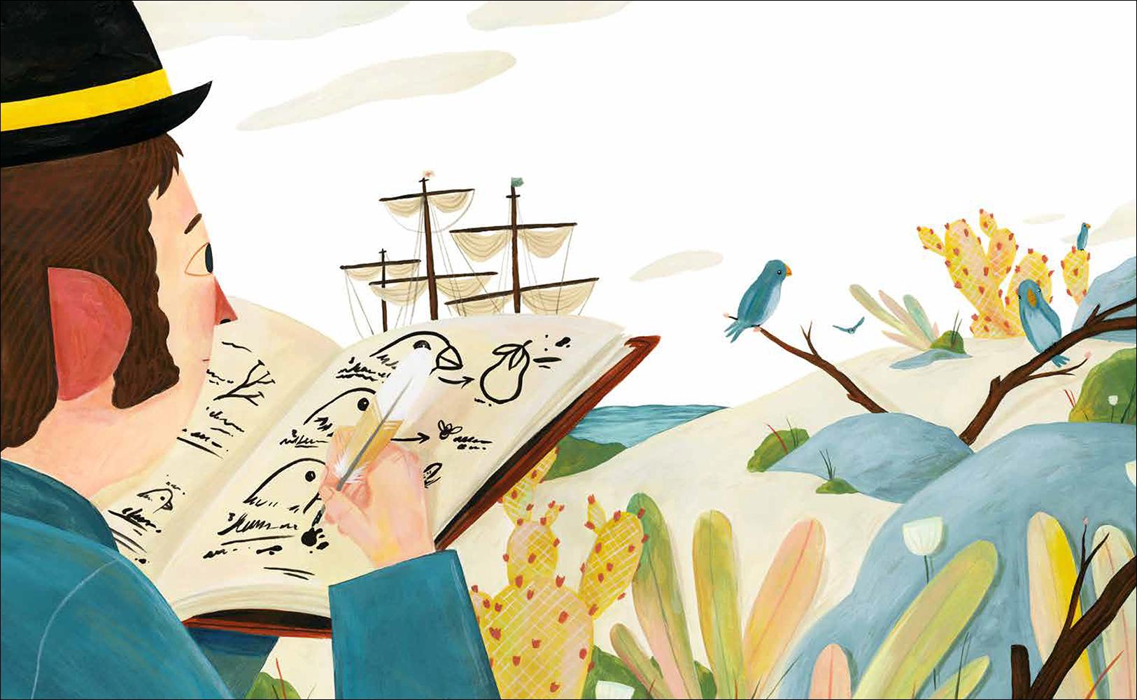 Beispielinhalt (Bild) Charles Darwin
