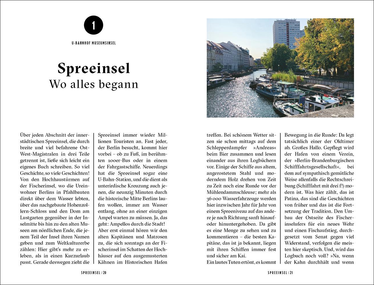 Beispielinhalt (Bild) Berliner Inseln Reiseführer LIEBLINGSORTE