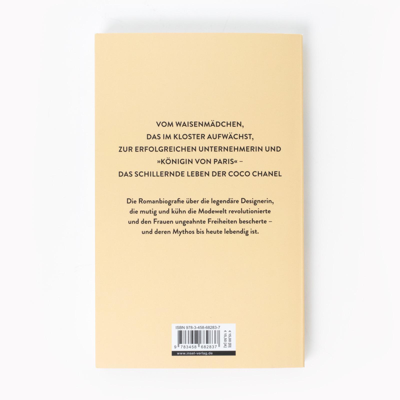 Rückseitencover Coco Chanel. Die Königin von Paris