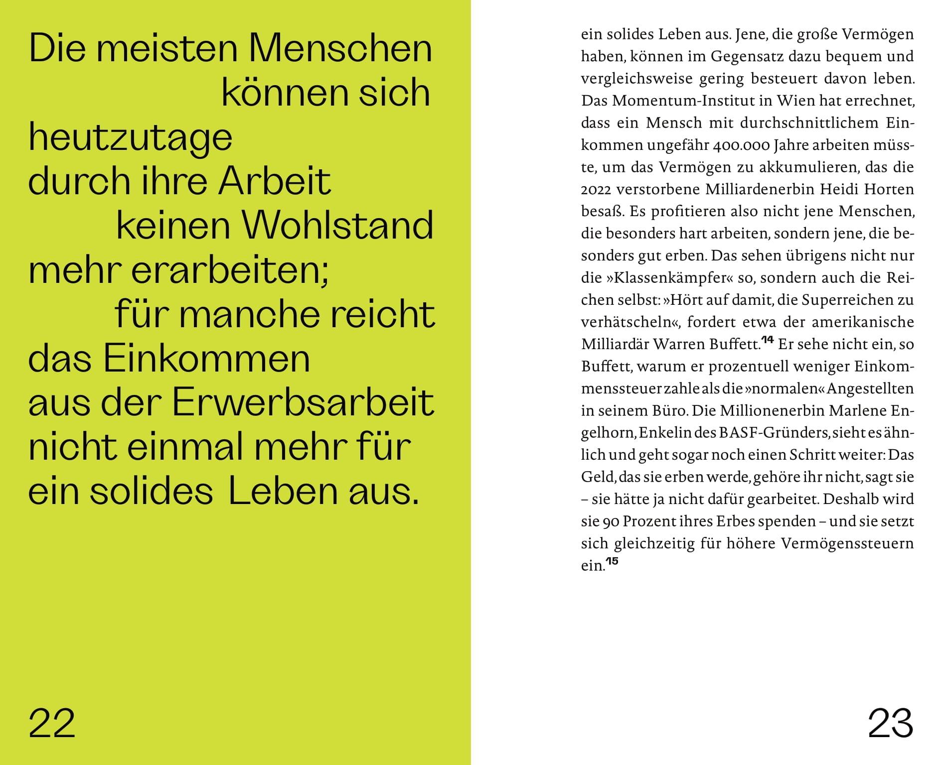 Beispielinhalt (Bild) Wofür wir arbeiten