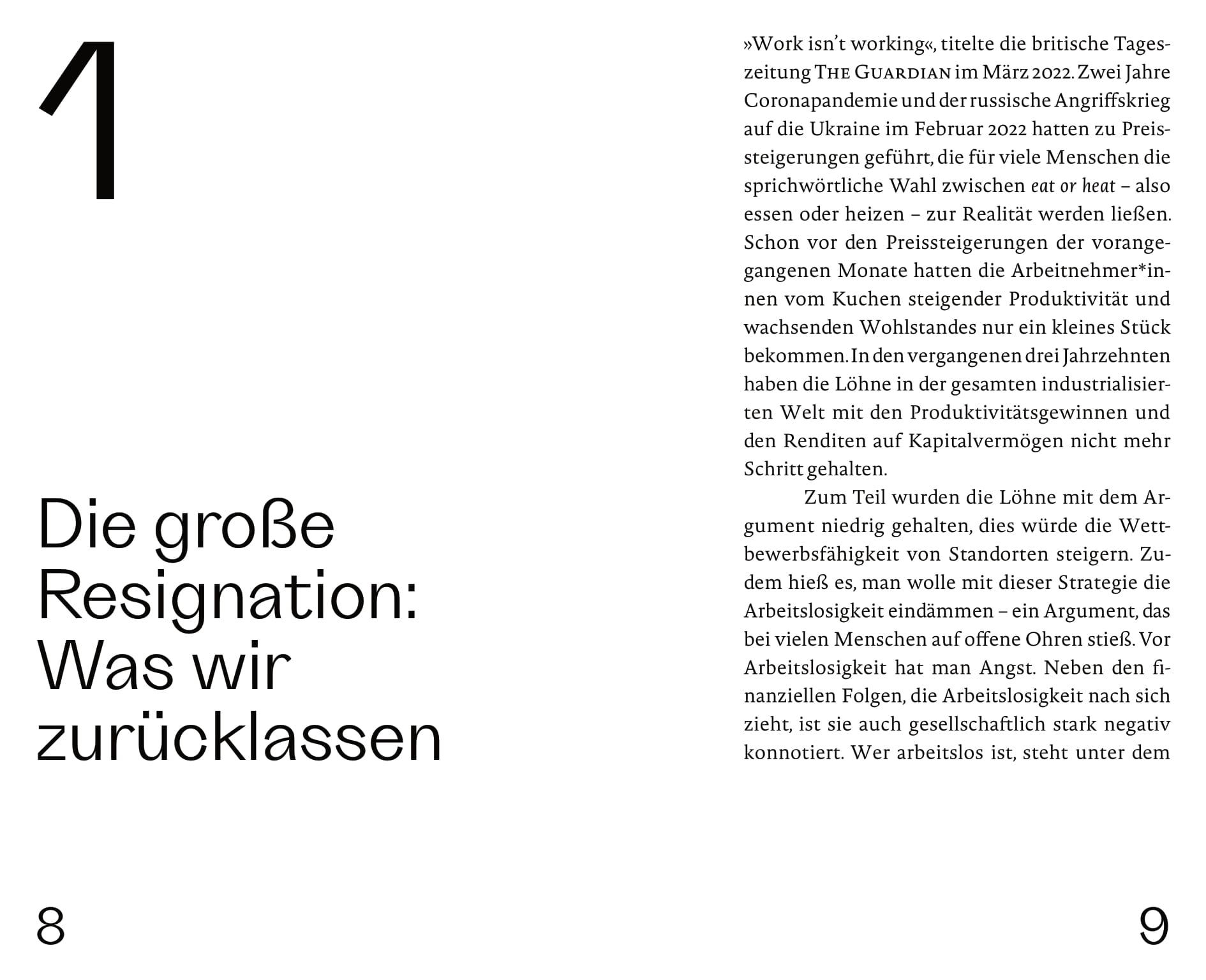 Beispielinhalt (Bild) Wofür wir arbeiten