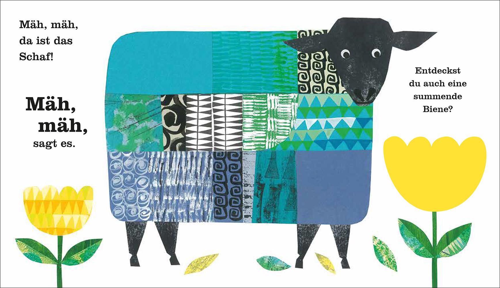 Beispielinhalt (Bild) Muh, muh, da ist die Kuh