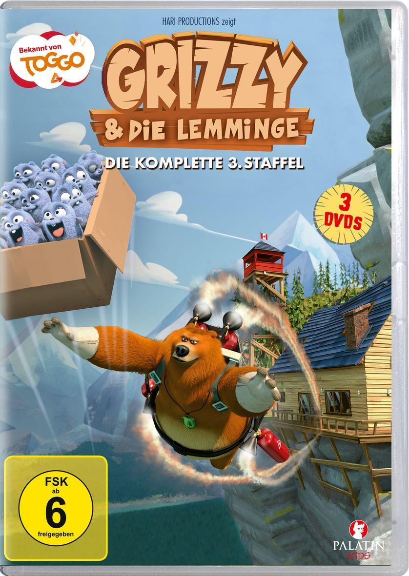 Vorderes Coverbild Grizzy & die Lemminge