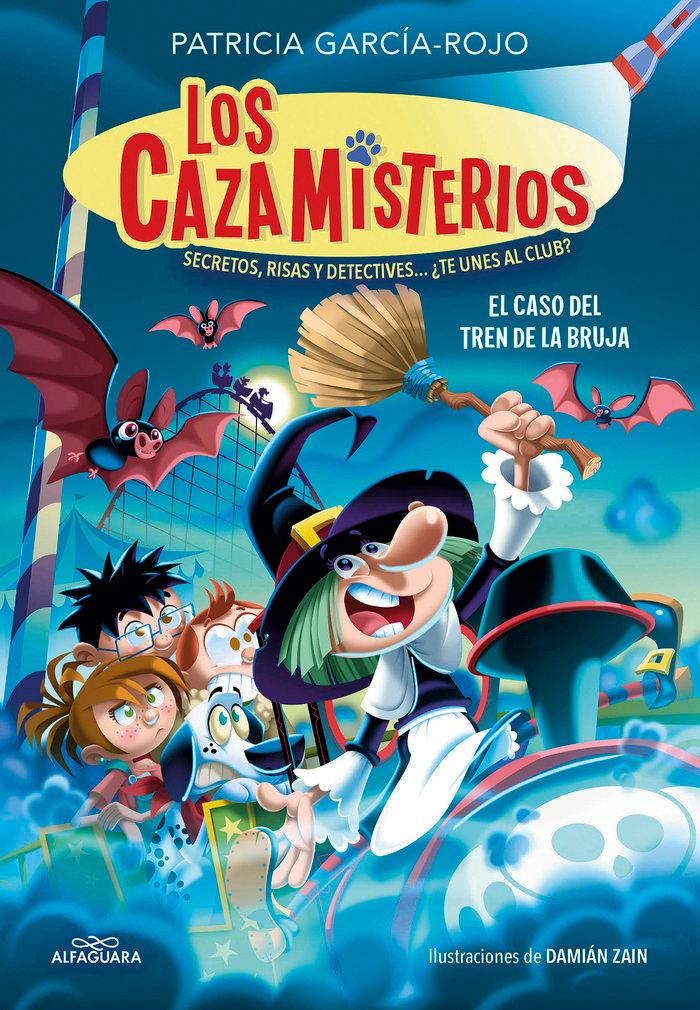 Vorderes Coverbild El Caso del Tren de la Bruja / The Case of the Witchs Train. Mystery Hunters 3
